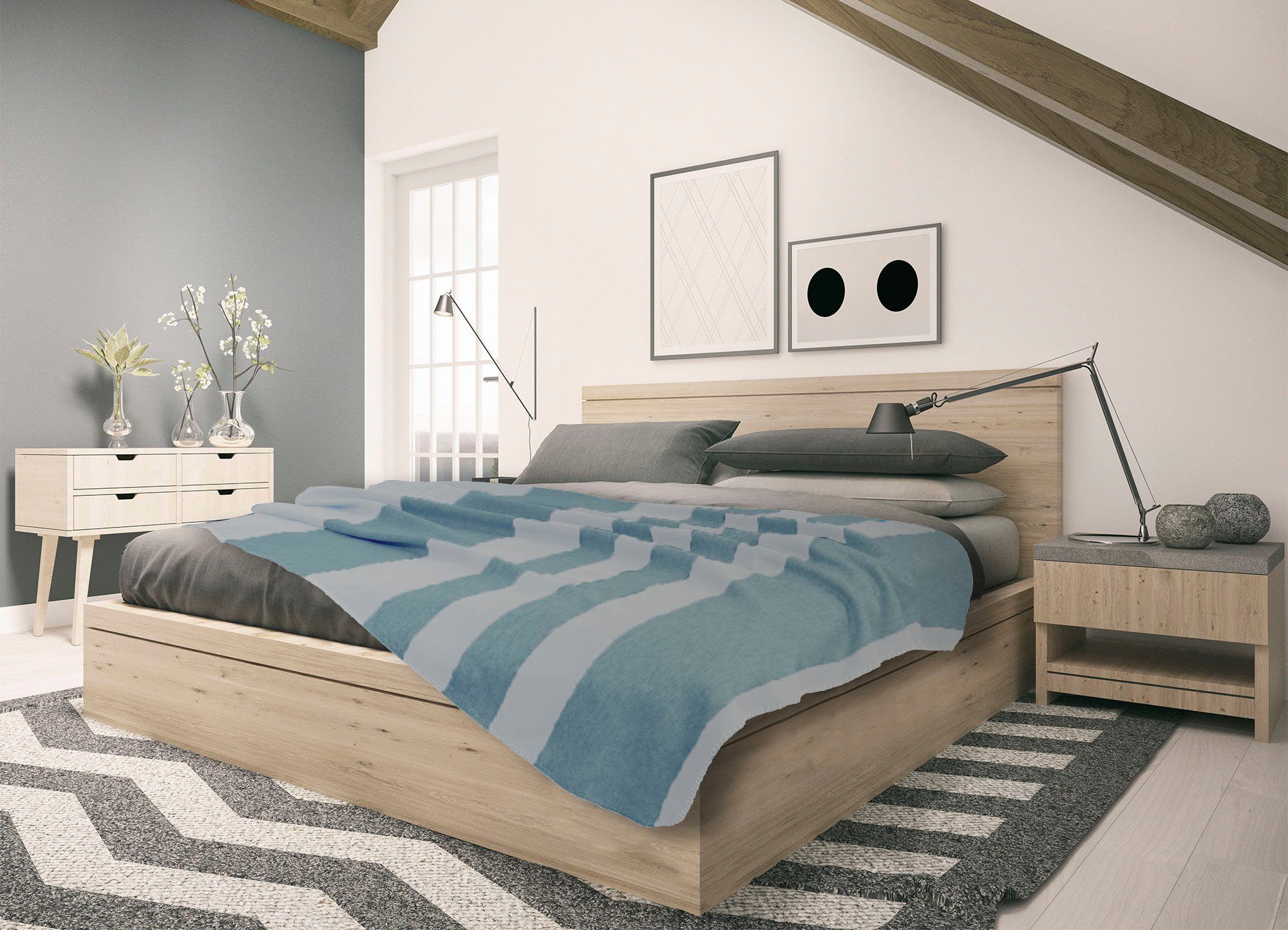 Wohndecke Kuscheldecke, SETEX, mit Streifen, Kuscheldecke günstig online kaufen