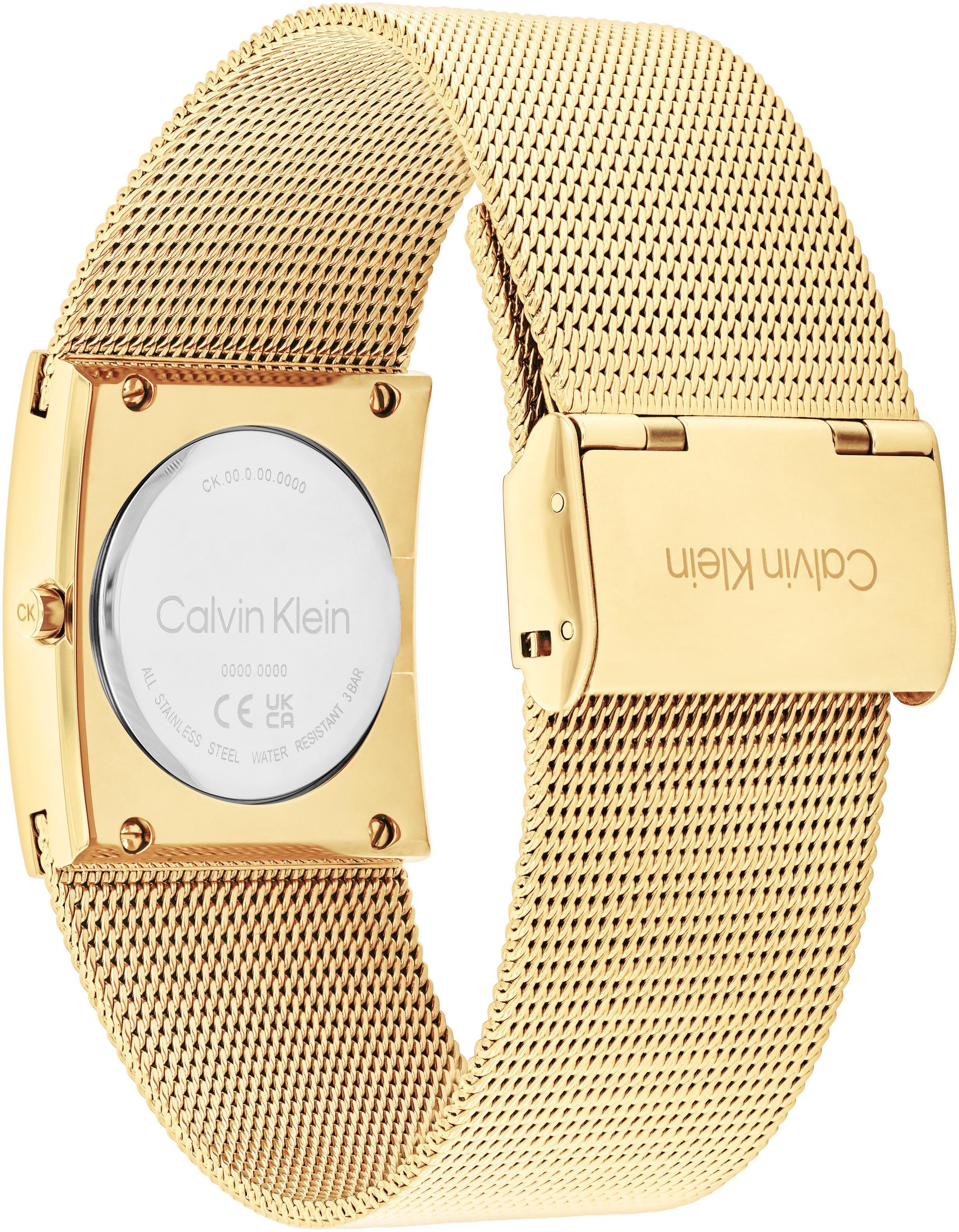 Calvin Klein CK PULSE 26 mm 25100062, Armbanduhr, Damenuhr, analog, Edelstahlarmband