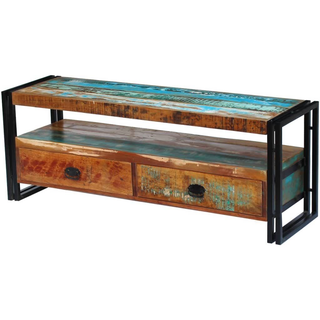 vidaXL TV-Schrank TV-Schrank Altholz Massiv (1-St)