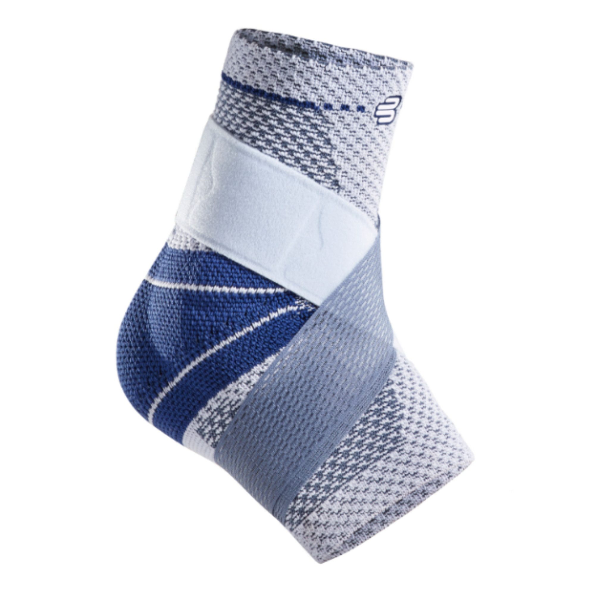 Bauerfeind Sprunggelenkbandage MalleoTrain Plus Rechts und Links Farbe:Titan
