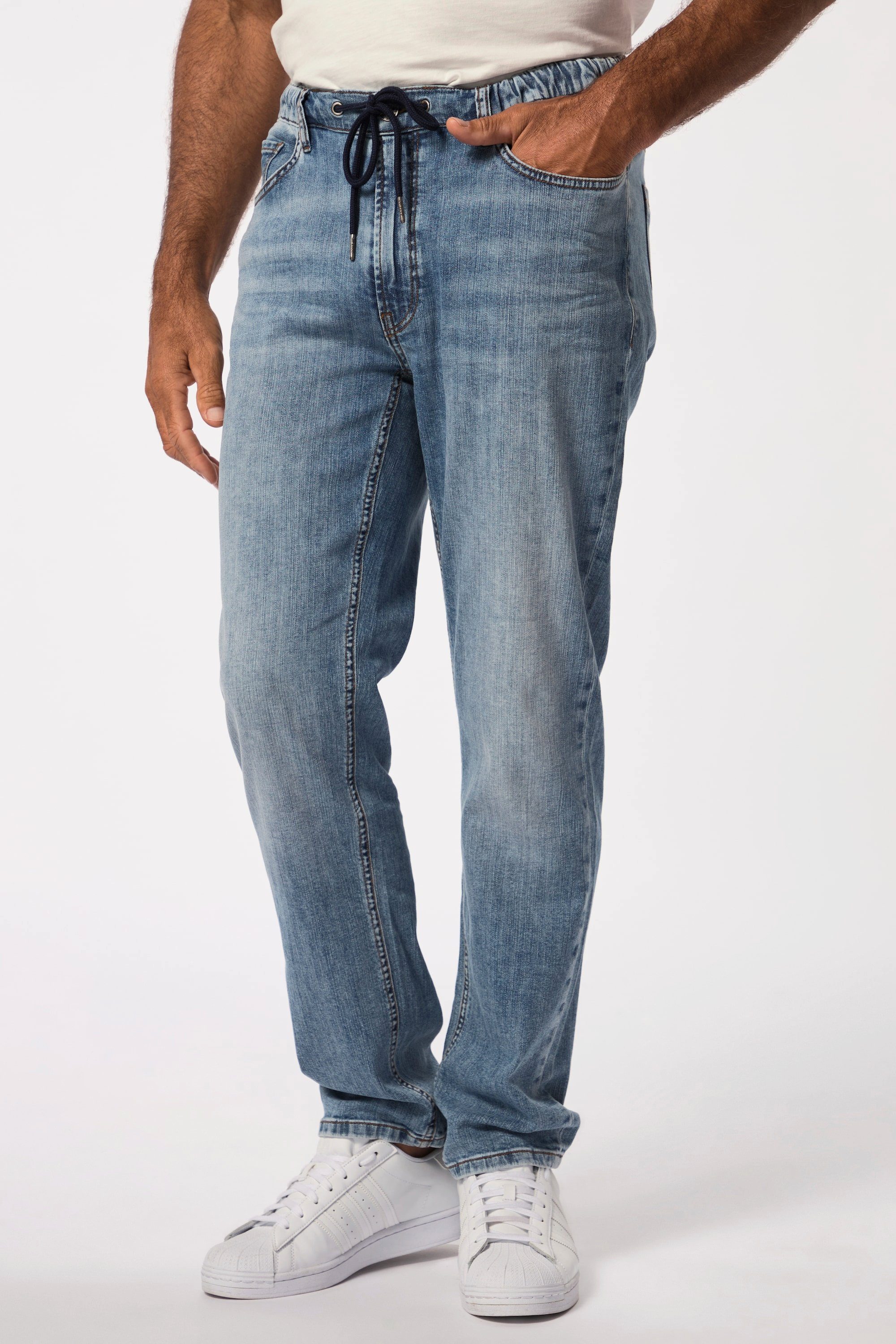 JP1880 5-Pocket-Jeans JP1880 Jeans Lightweight Schlupfbund günstig online kaufen