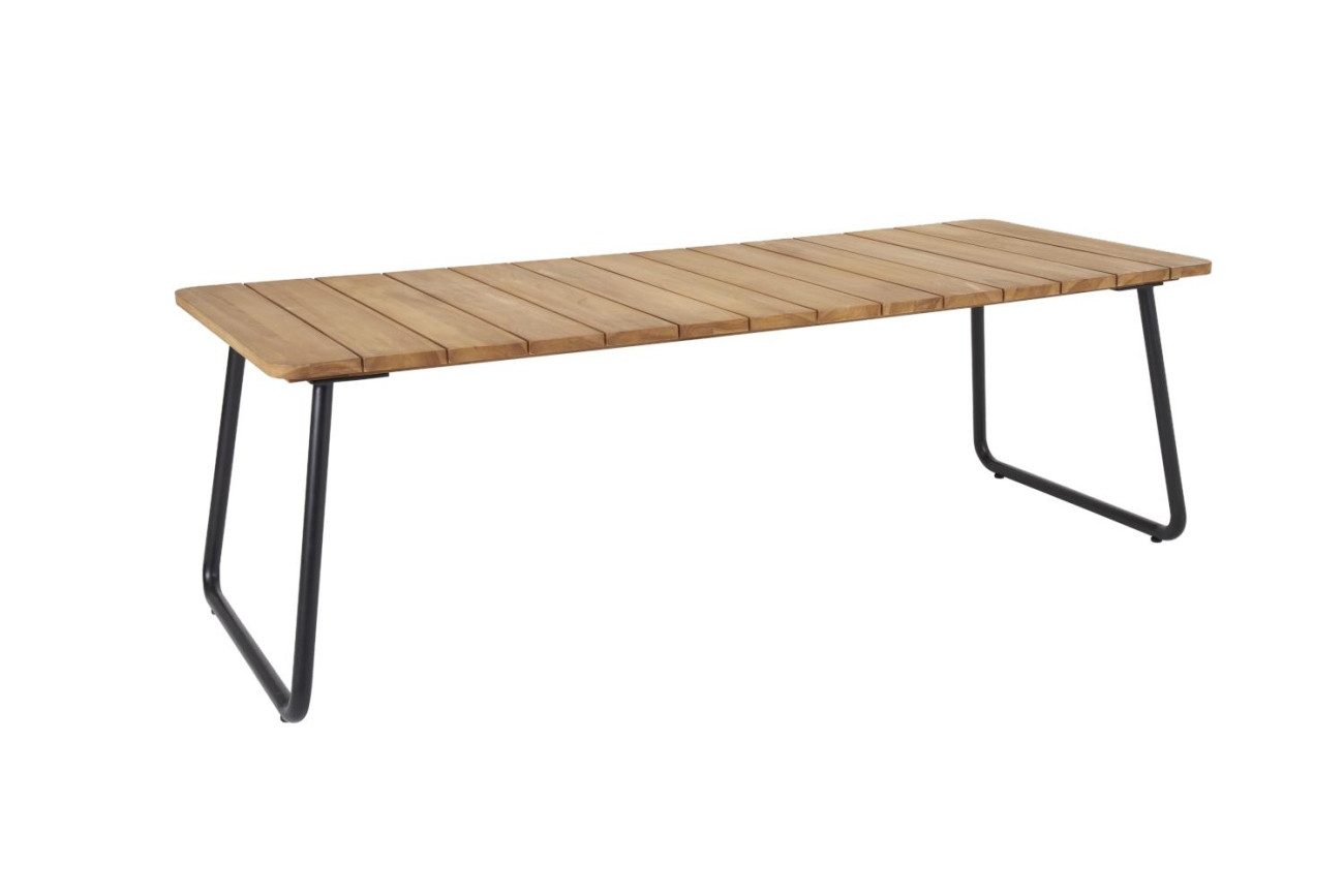 Brafab Esstisch Nolli aus Teakholz, 175x90 cm, Geeignet für 4-6 Personen