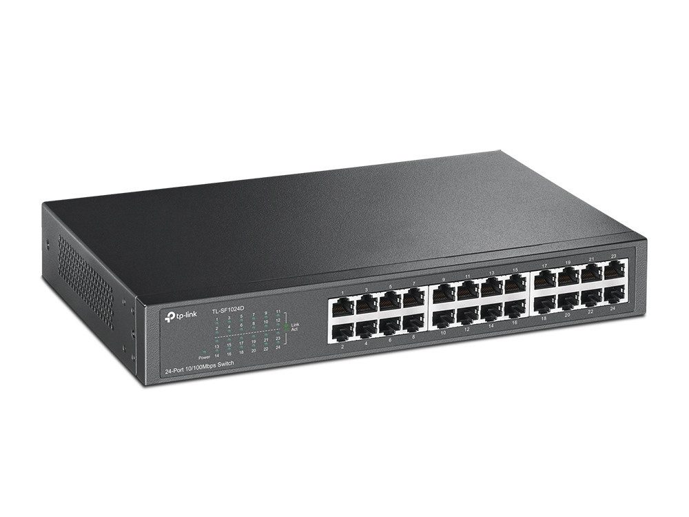tp-link TL-SF1024D Netzwerk-Switch (24x 10/100 Mbit/s RJ45-Ports)
