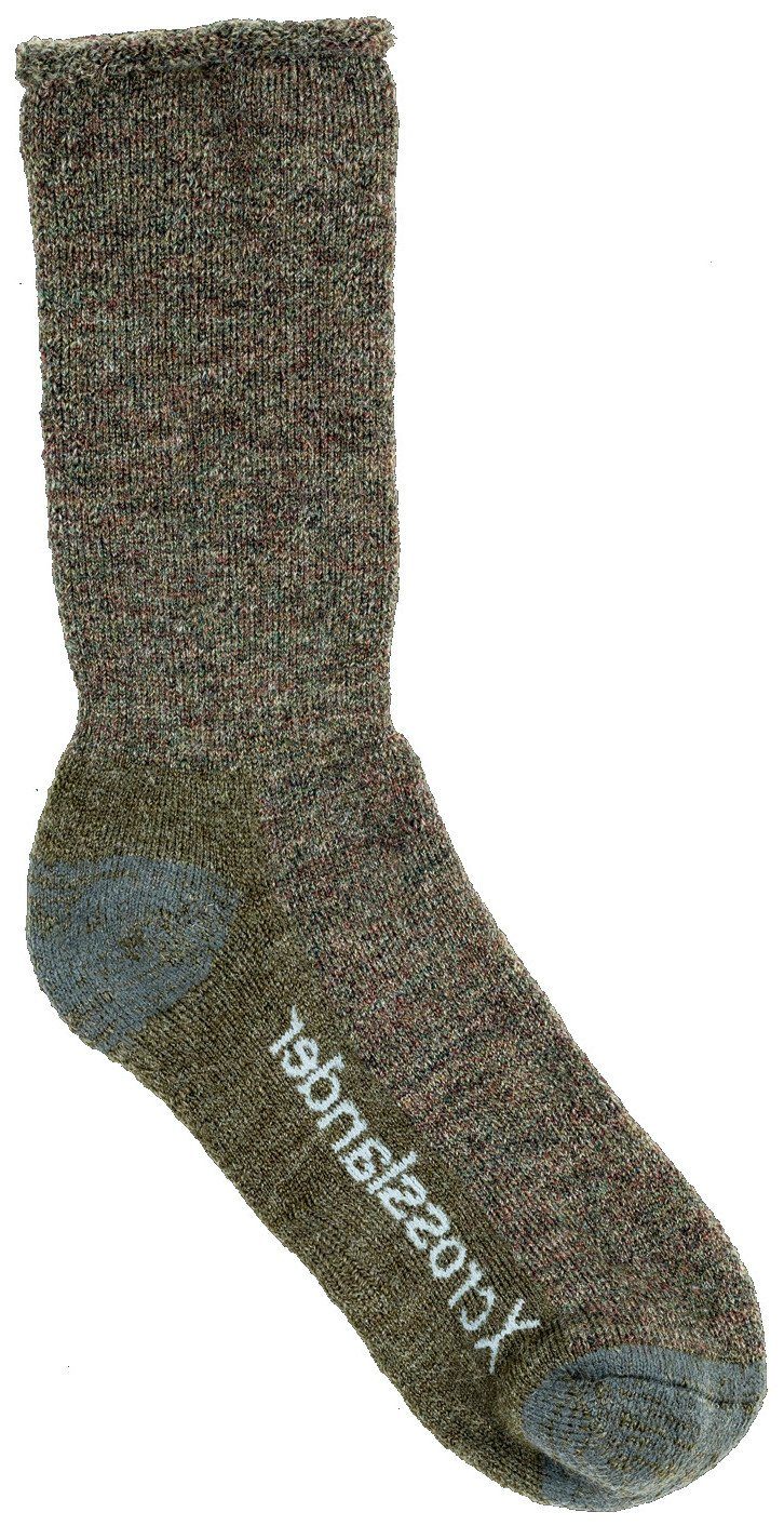 Wandersocken Merinosocken oliv Jagdsocken Outdoorsocken von Oefele Jagd & Outdoor