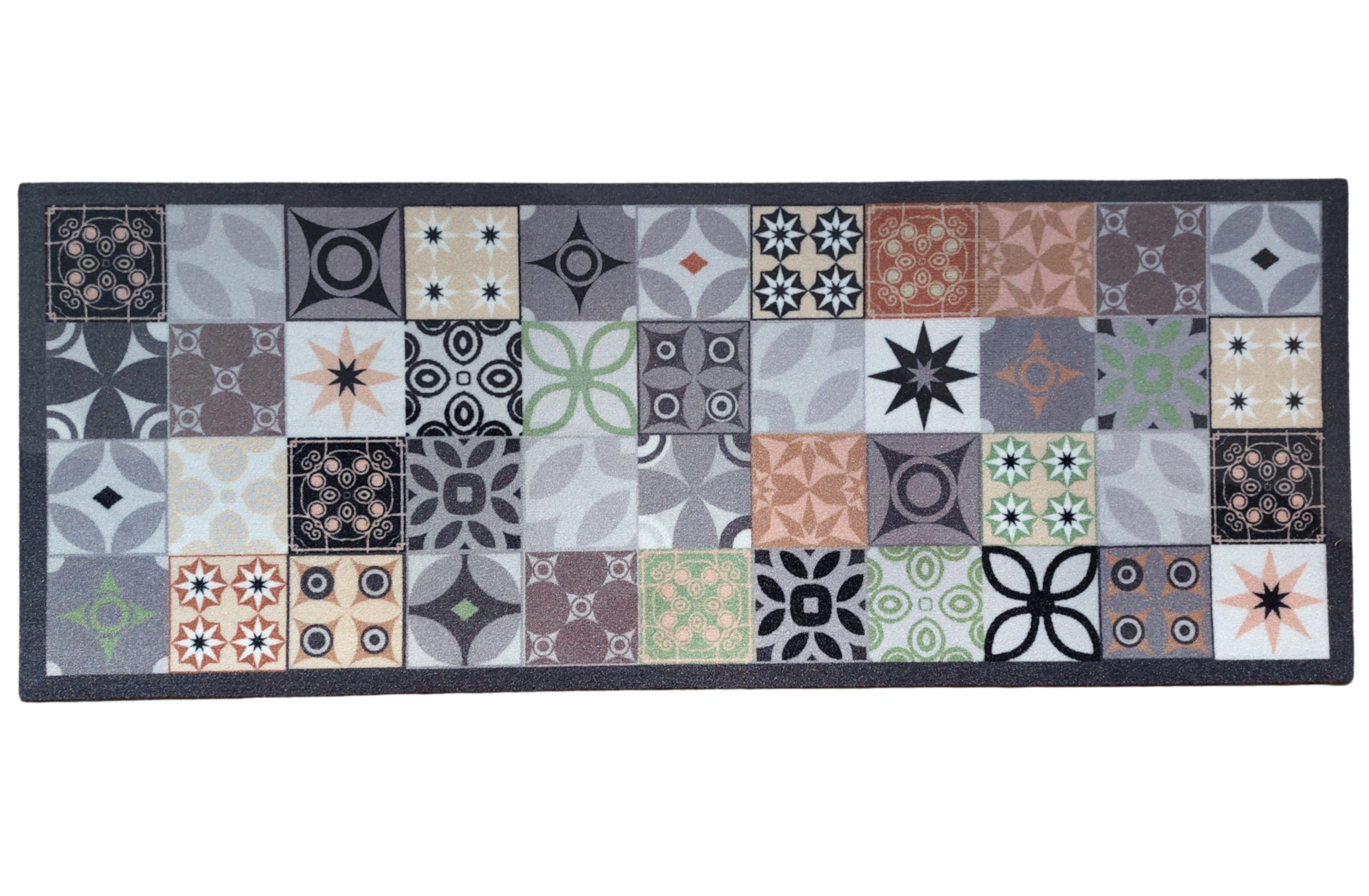 oKu-Tex Läufer Küchenläufer, Türvorleger, Retro Design, günstig online kaufen
