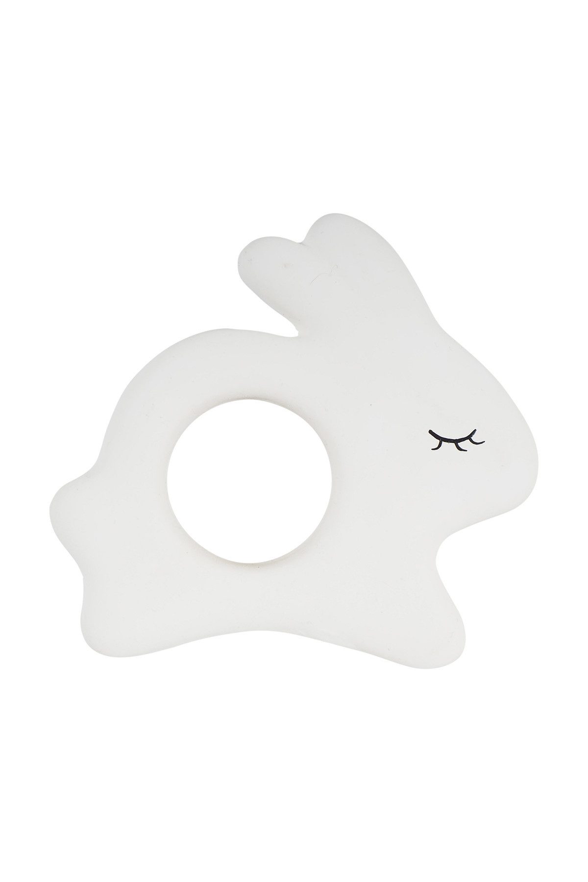 kikadu Beißring Beißring Hase, (1-tlg), Bio-Baumwolle, ohne Schadstoffe