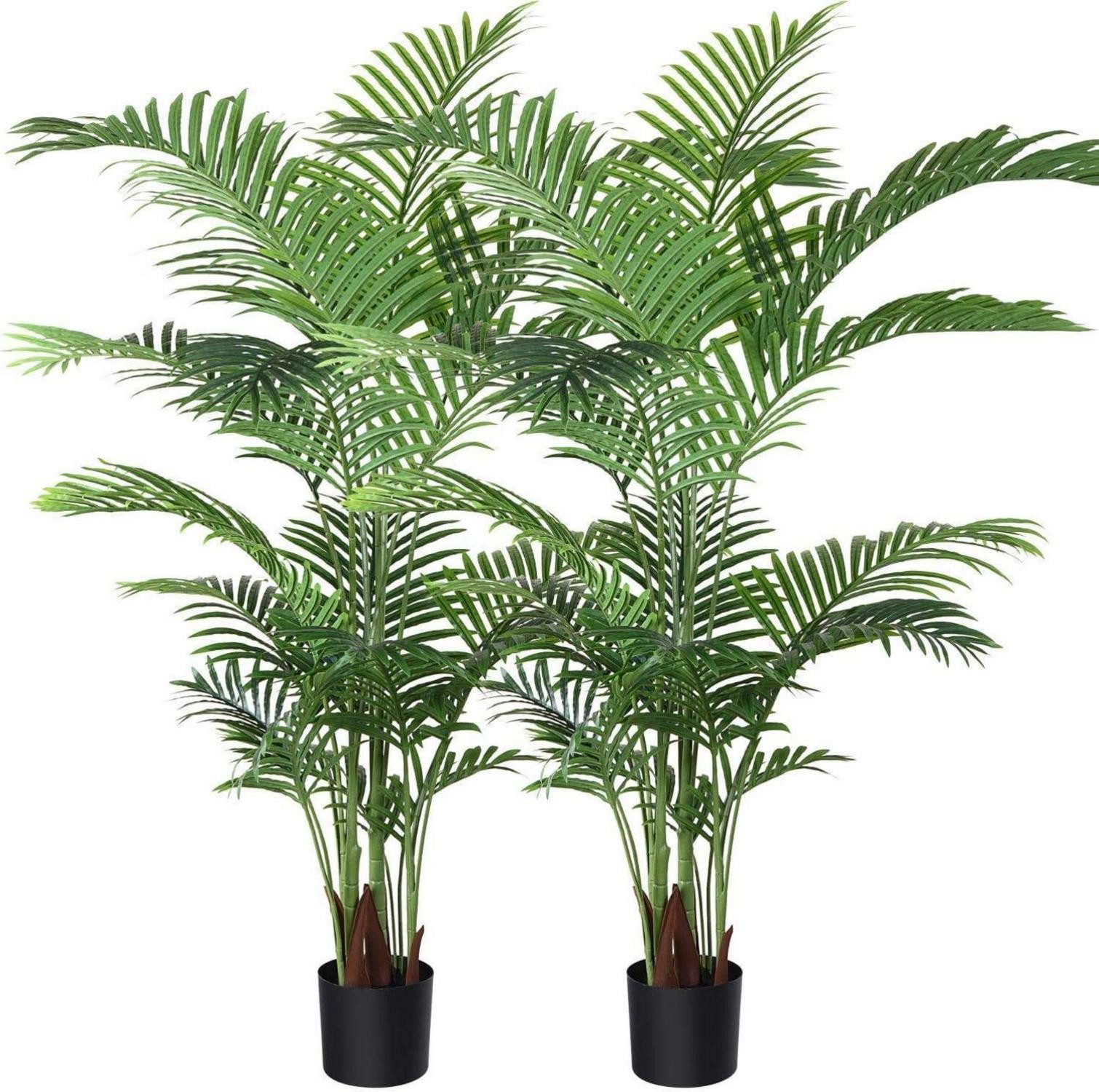 LuxusKollektion Dekohänger Künstliche ArecaPalme 160 cm, 17 Zweige