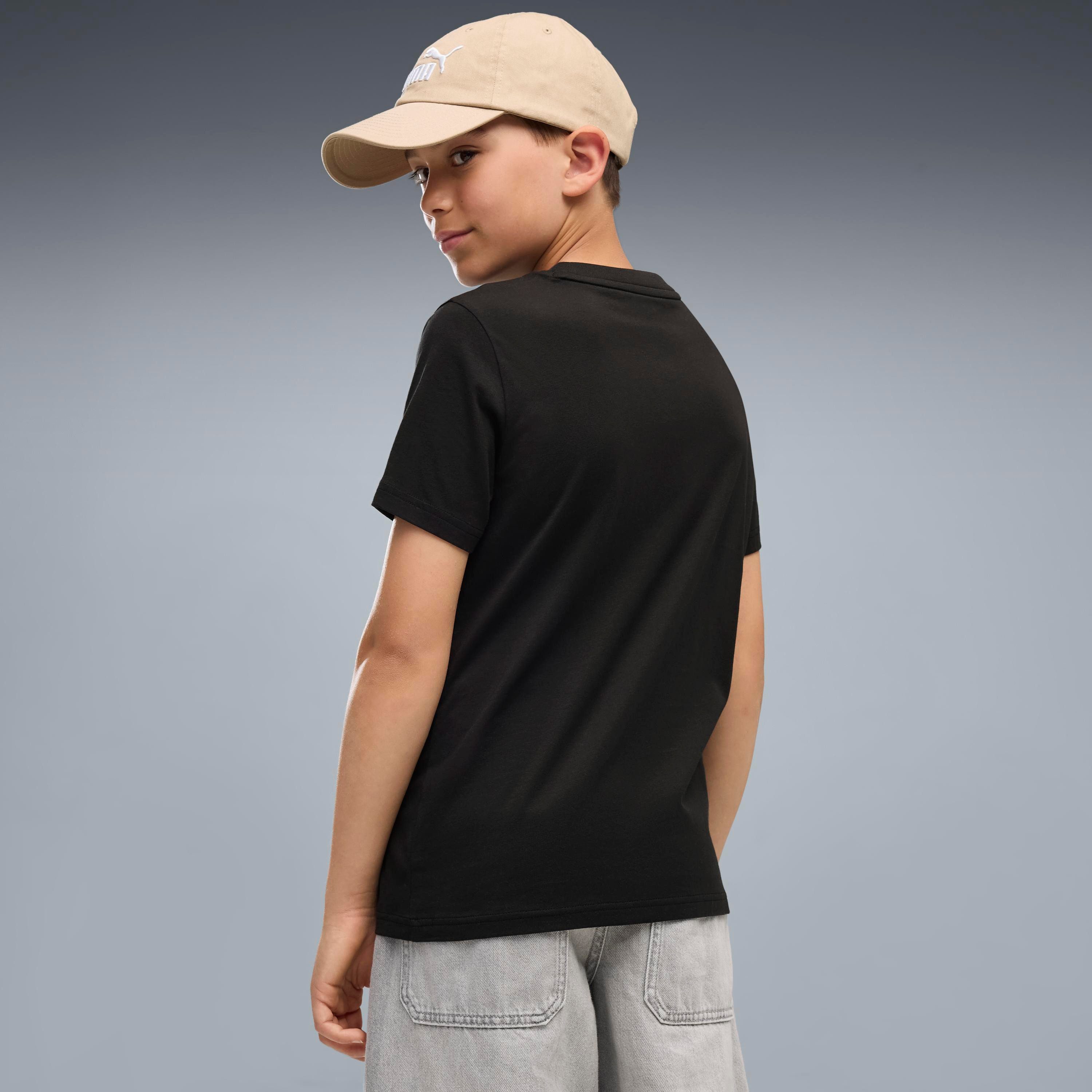 PUMA T-Shirt GRAPHIC SNEAKER TEE B Regular Fit, Kurzarm, sportlicher Stil, für Jugendliche – Bild 2 von 5