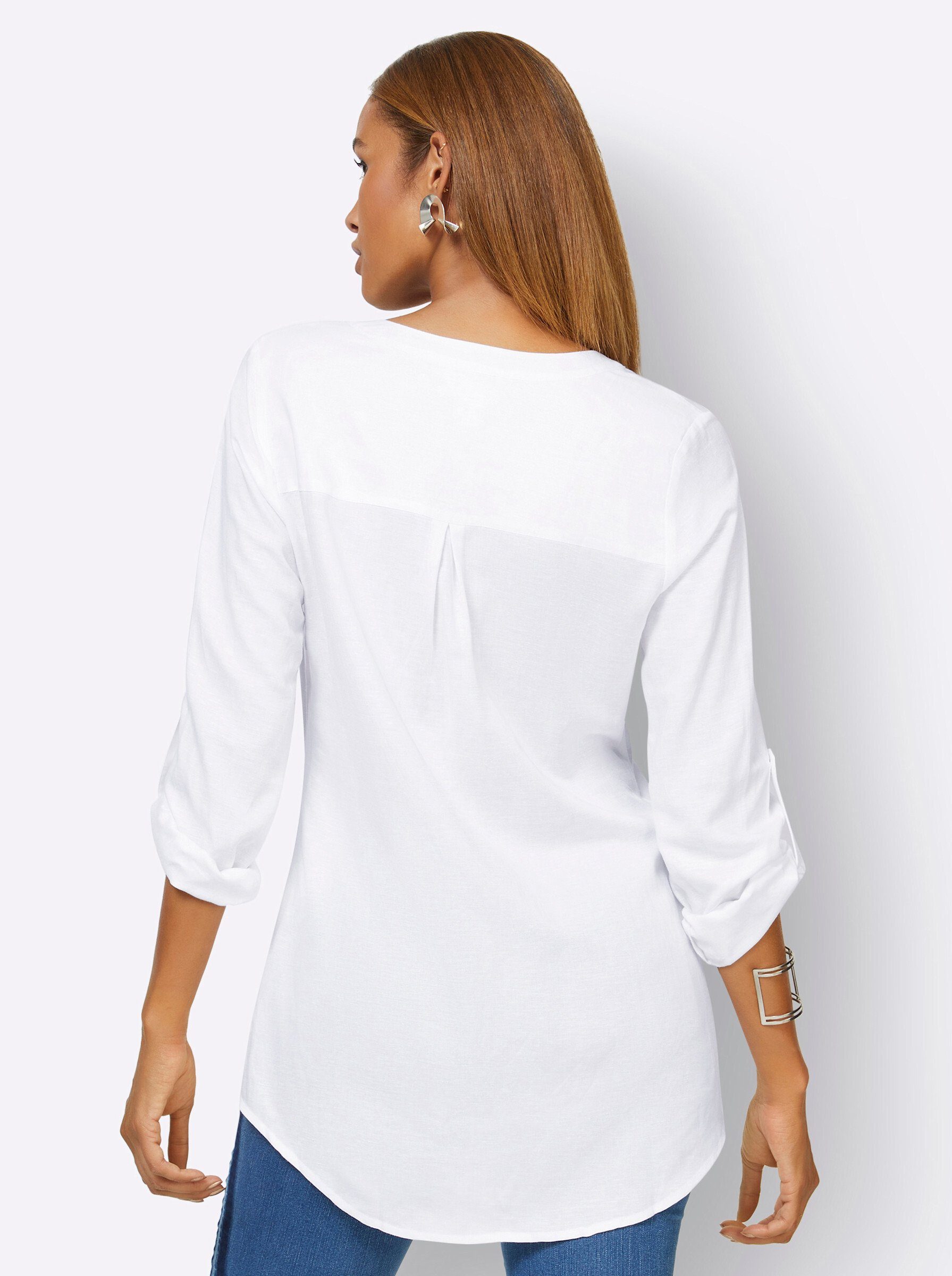 creation L Klassische Bluse Langarm-Bluse . günstig online kaufen