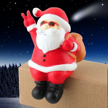 Mila Weihnachtsfigur Mila Weihnachtsmann Cool Santa Kanten-Hocker