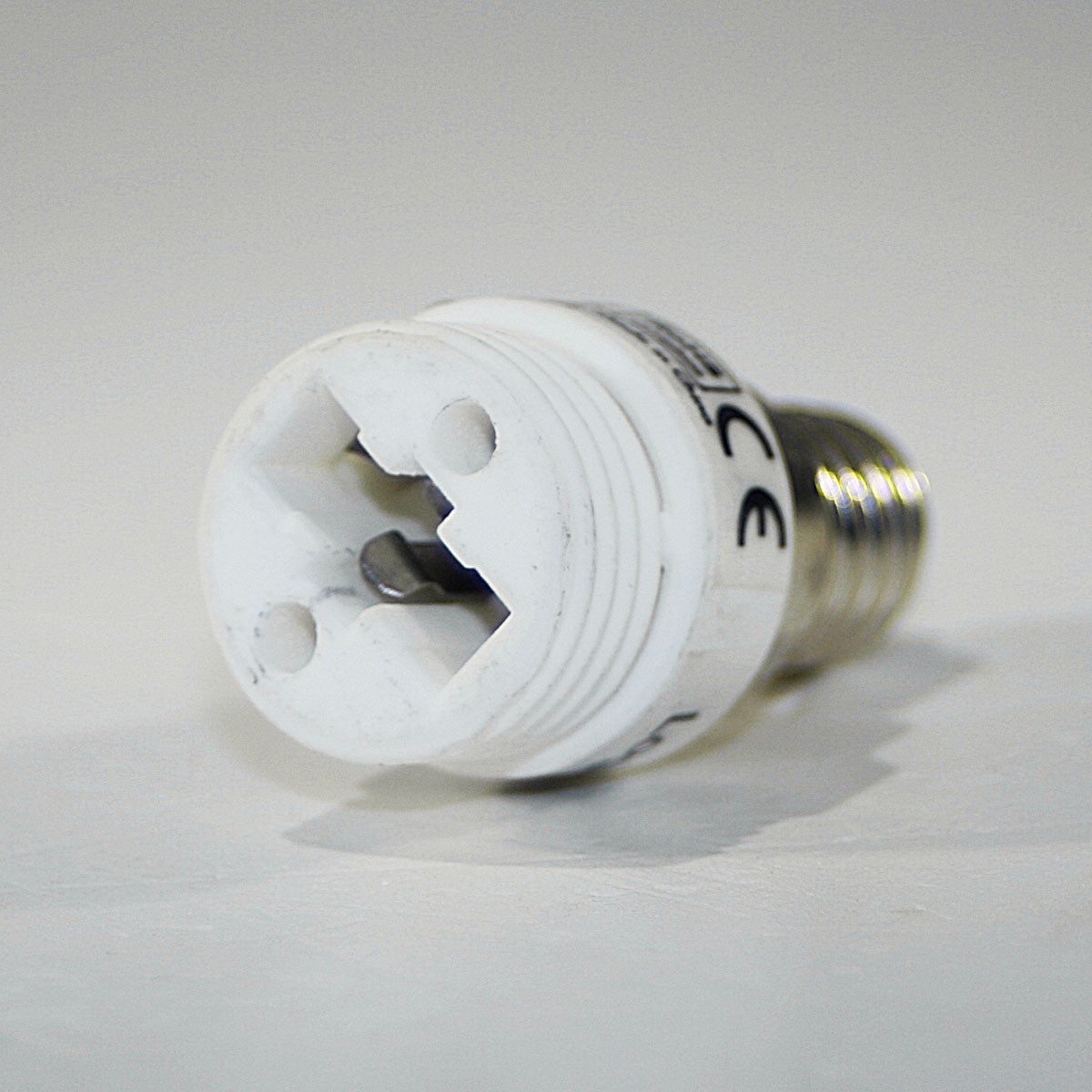 world-trading-net Lampenfassung Lampenfassung Adapter G9 auf E14 Fassung