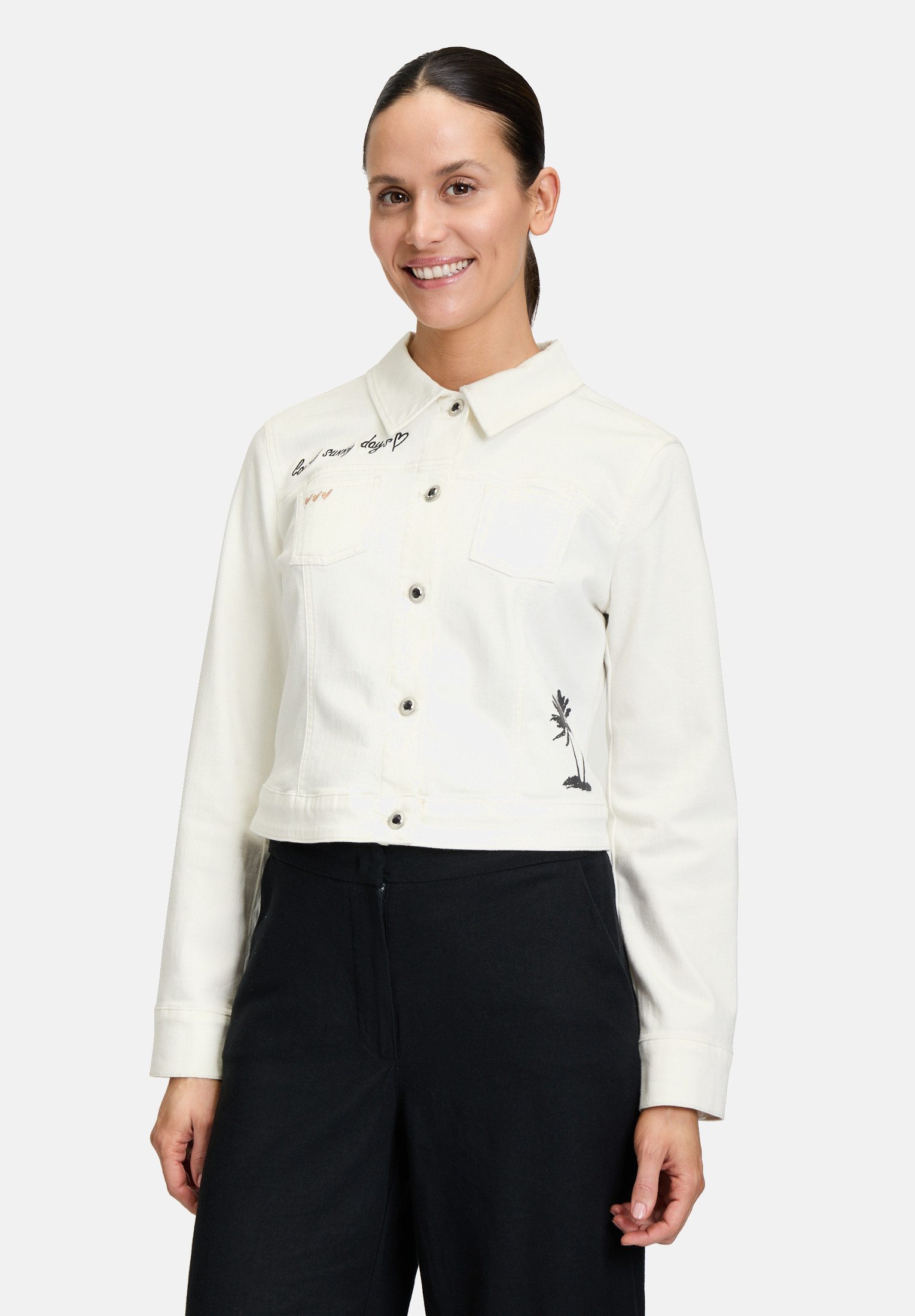 Betty Barclay Jackenblazer Damen langarm Stickerei