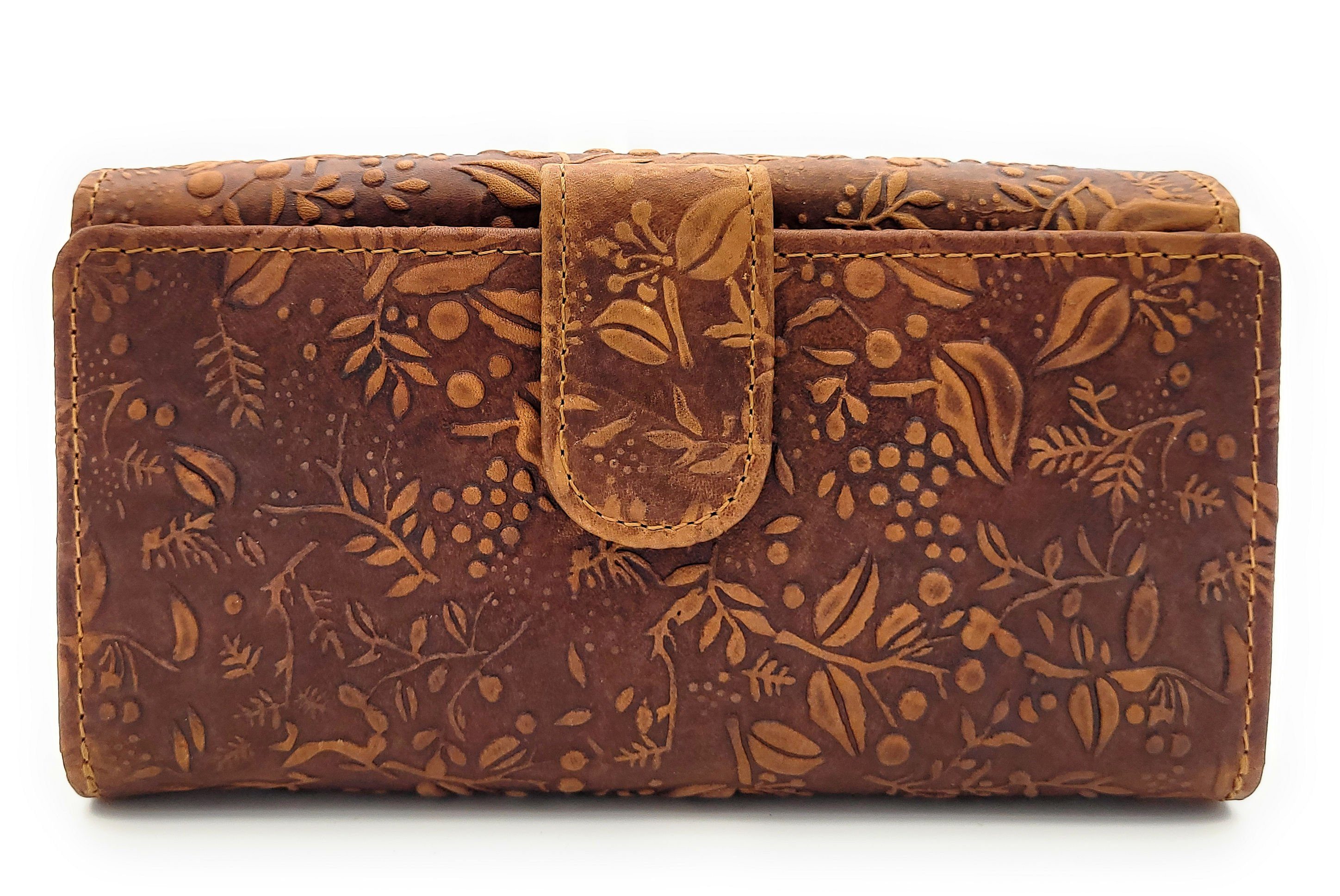 Hill Burry Geldbörse großes echt Leder Damen Portemonnaie mit RFID Schutz, günstig online kaufen