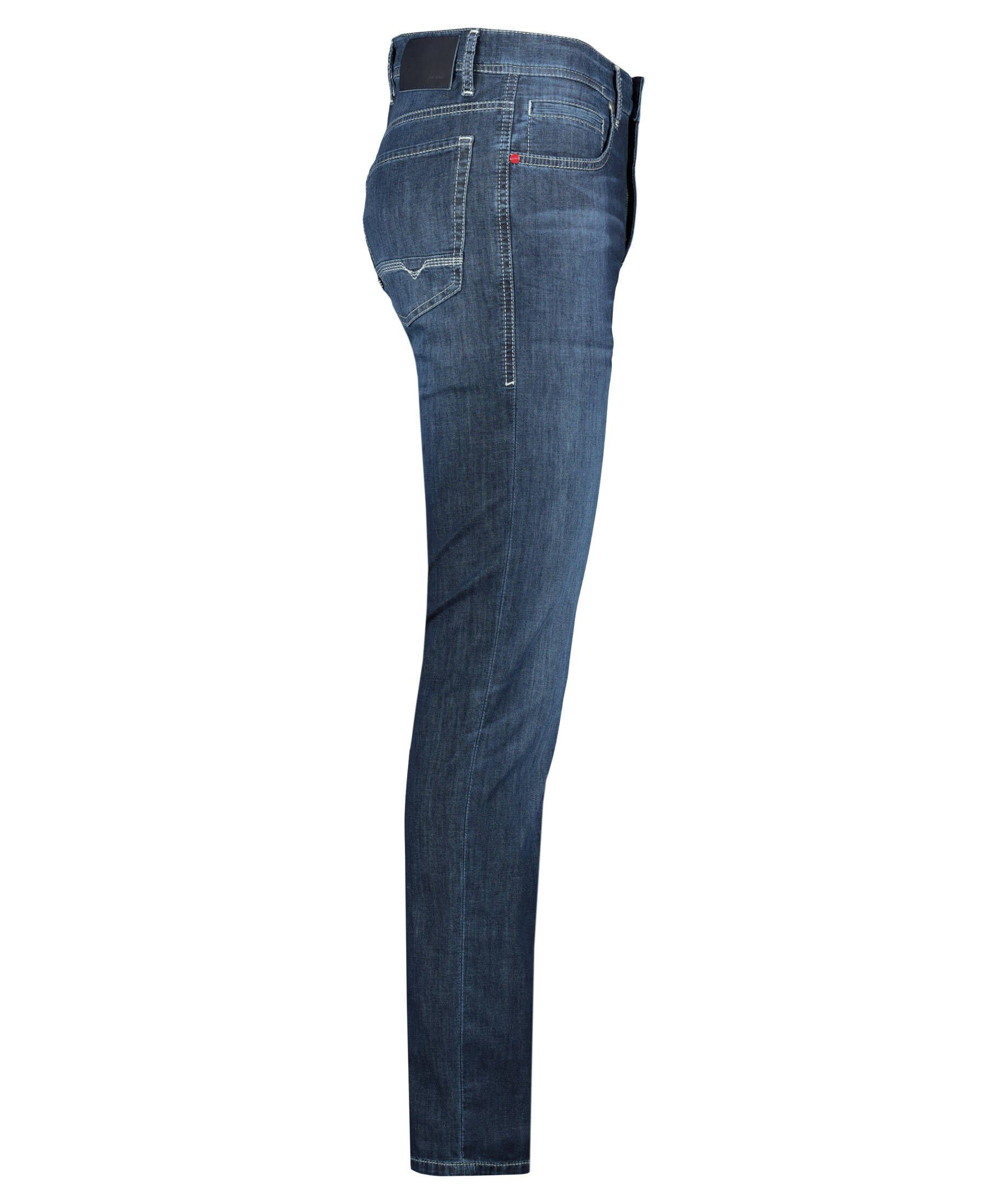 Fit Jeans (83) "Arne" darkblue (1-tlg) Herren MAC Modern 5-Pocket-Jeans