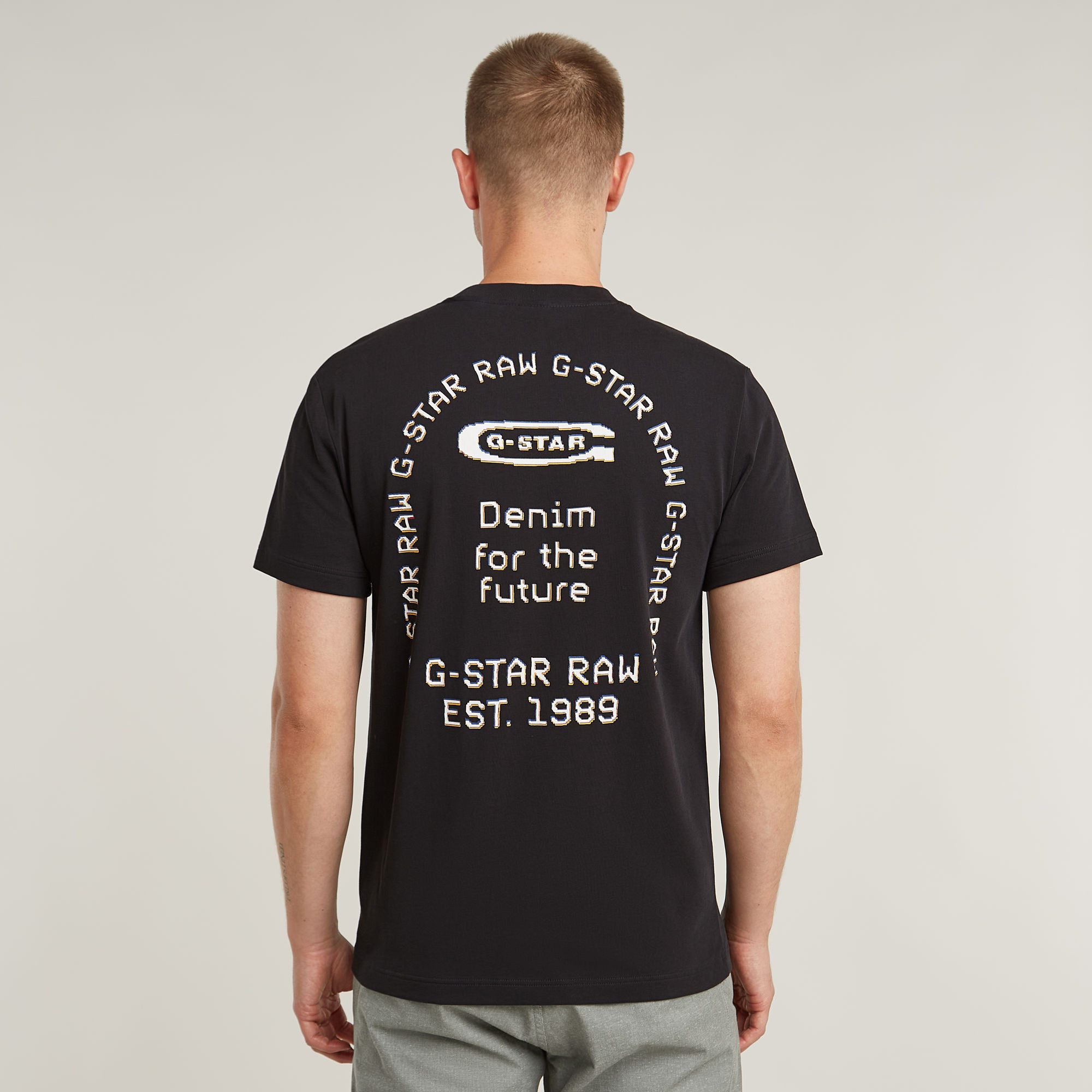 G-STAR T-Shirt Back gr Arch mit Print auf der Rückseite günstig online kaufen