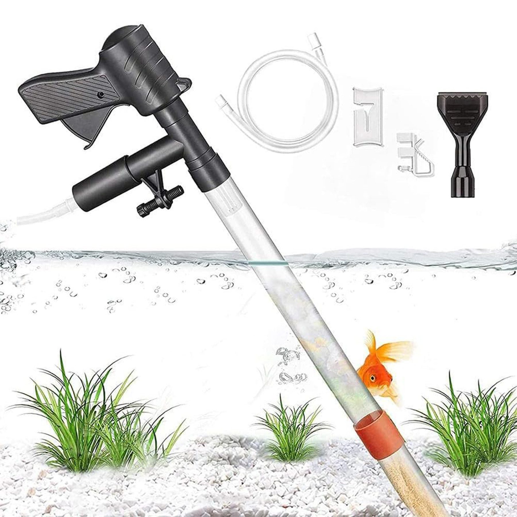 Mutig Aquariumfilter Aquarium Sauger, Aquariumfilter + 5 in 1 Starke Absaug günstig online kaufen