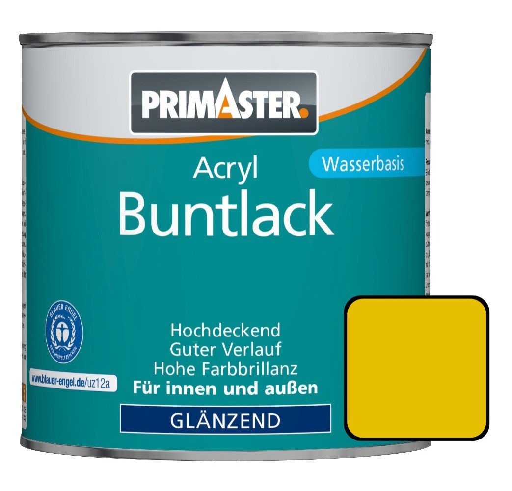 RAL Acryl-Buntlack ml 1003 Buntlack 125 Primaster Primaster Acryl