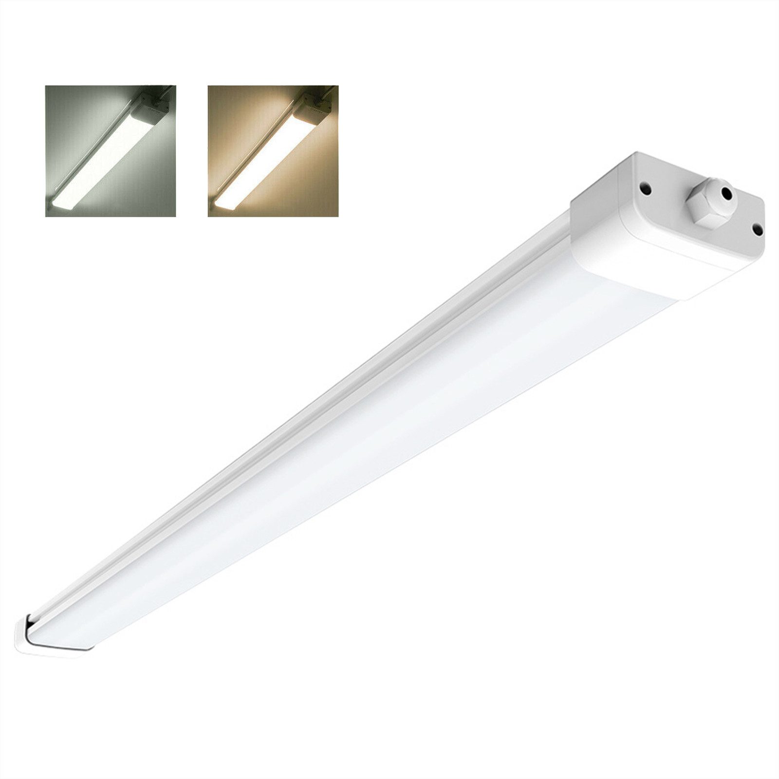 Auralum Deckenleuchte Led Feuchtraumleuchte Feuchtraumlampe Wannenleuchte günstig online kaufen