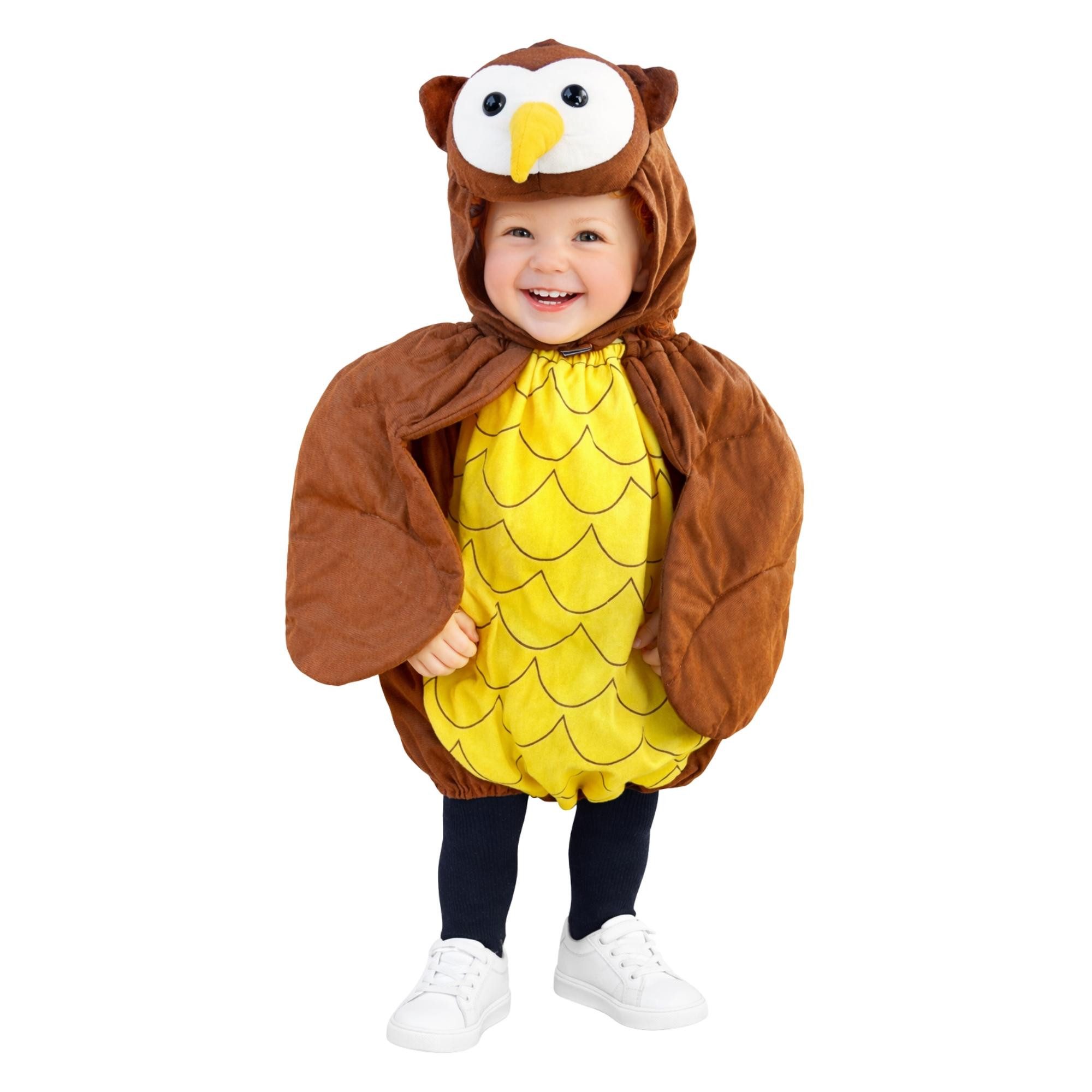 Ikumaal Kostüm Eule Kostüm F68 Kinder Gr. 104-110 Fasching Karneval Fastnacht