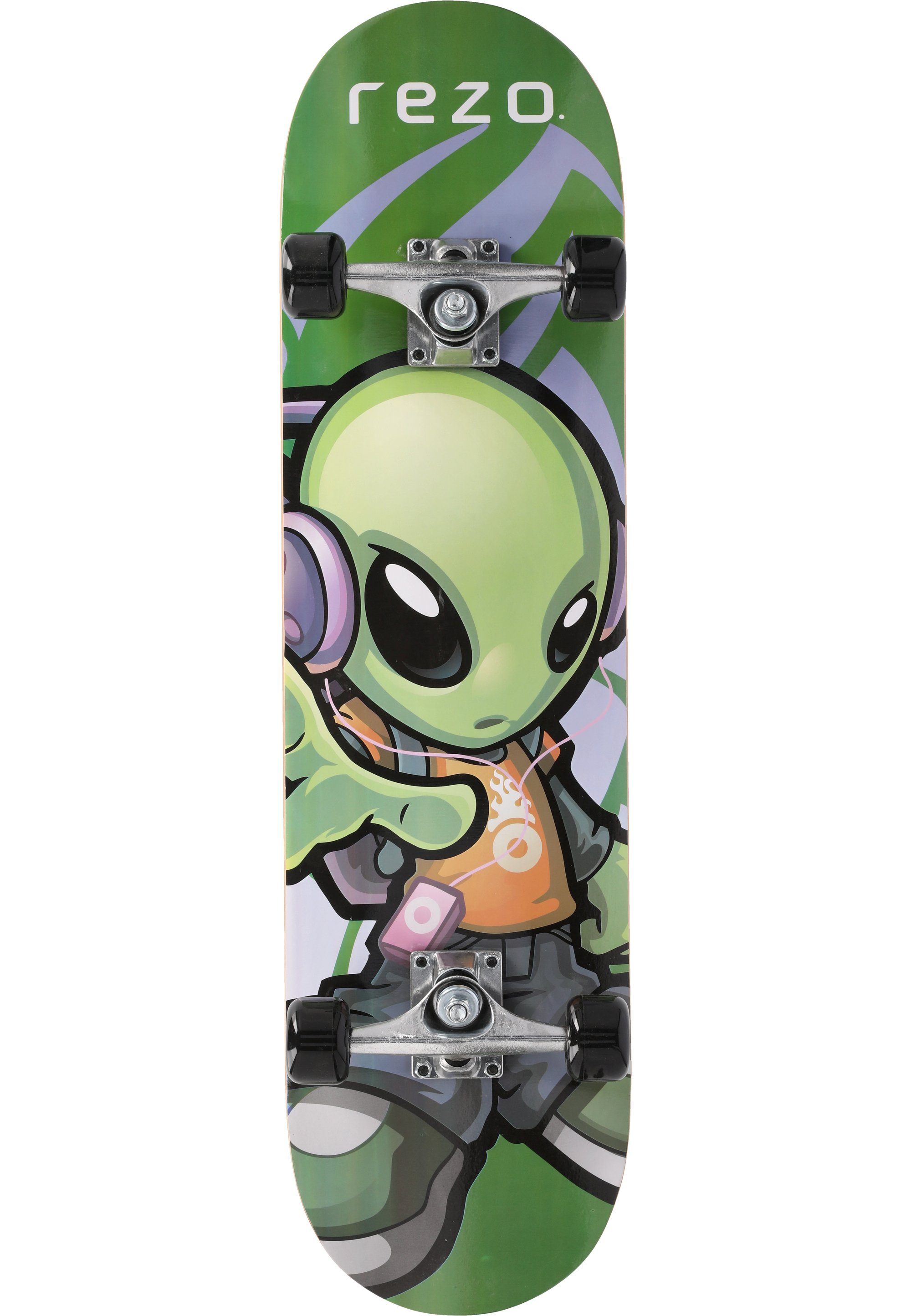 Rezo Skateboard Kona, mit coolem Print