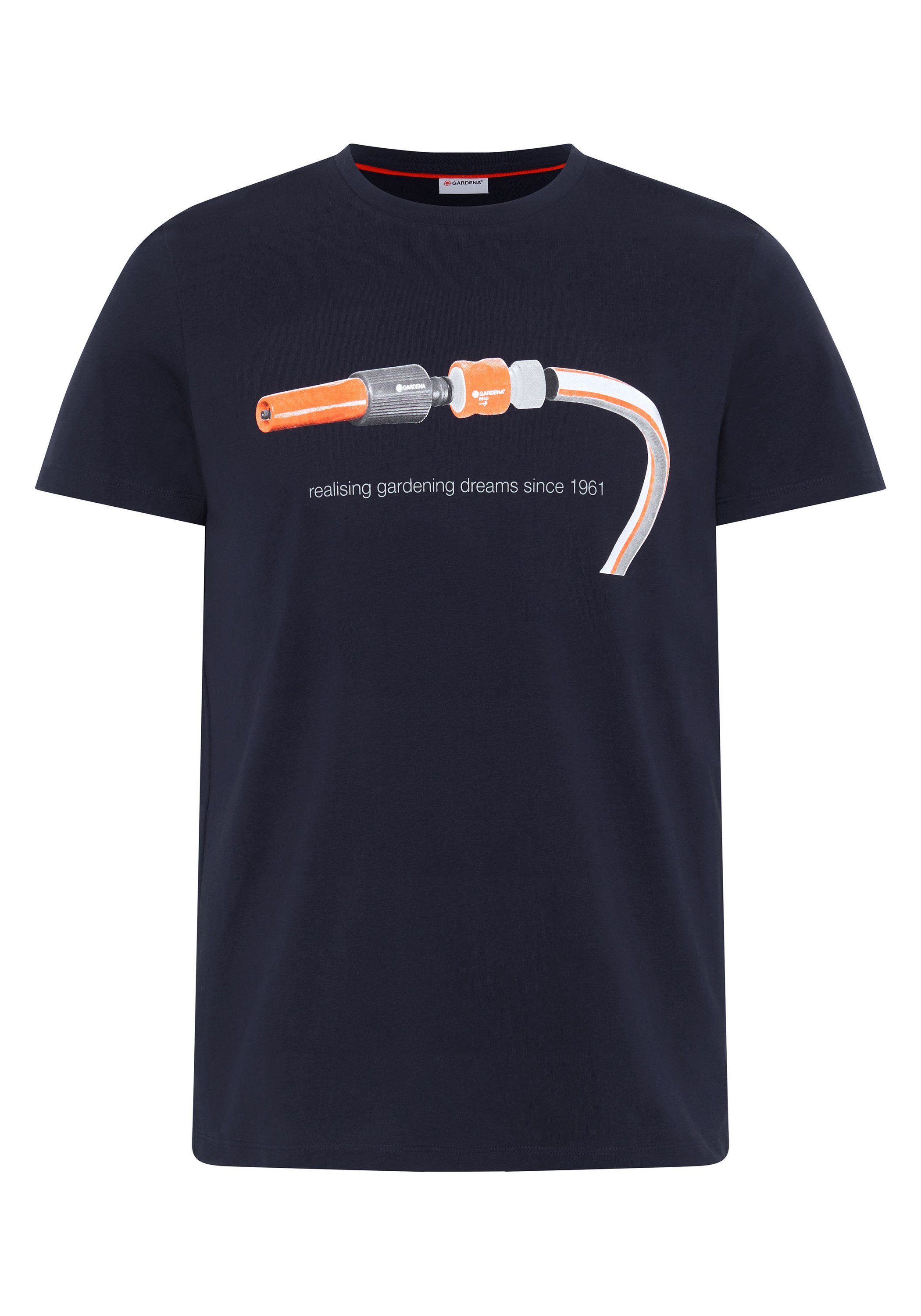 GARDENA Print-Shirt mit Gartenschlauch-Print günstig online kaufen