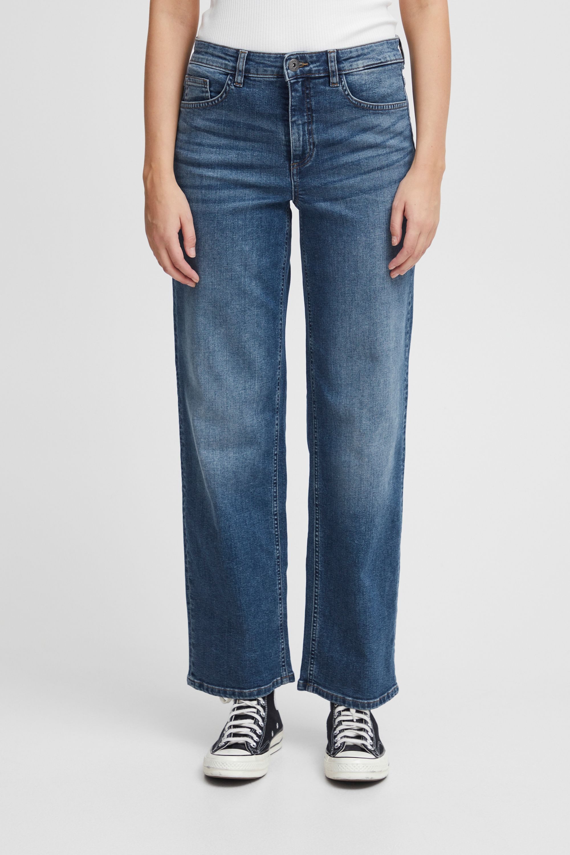 Ichi Bequeme Jeans IHTWIGGY STRAIGHT Klassische Jeans günstig online kaufen