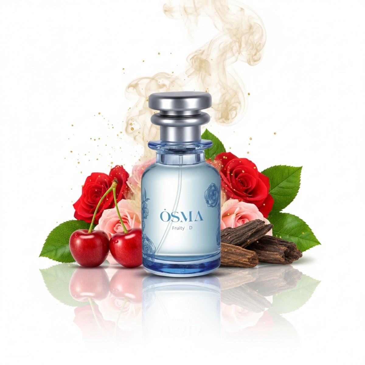 OSMA PERFUMES Eau de Parfum "Fruity D" Fruchtig-florale Duftkreation mit warmer Moschusnote, Eleganter Frischeduft mit floraler Tiefe und sinnlichem Finish