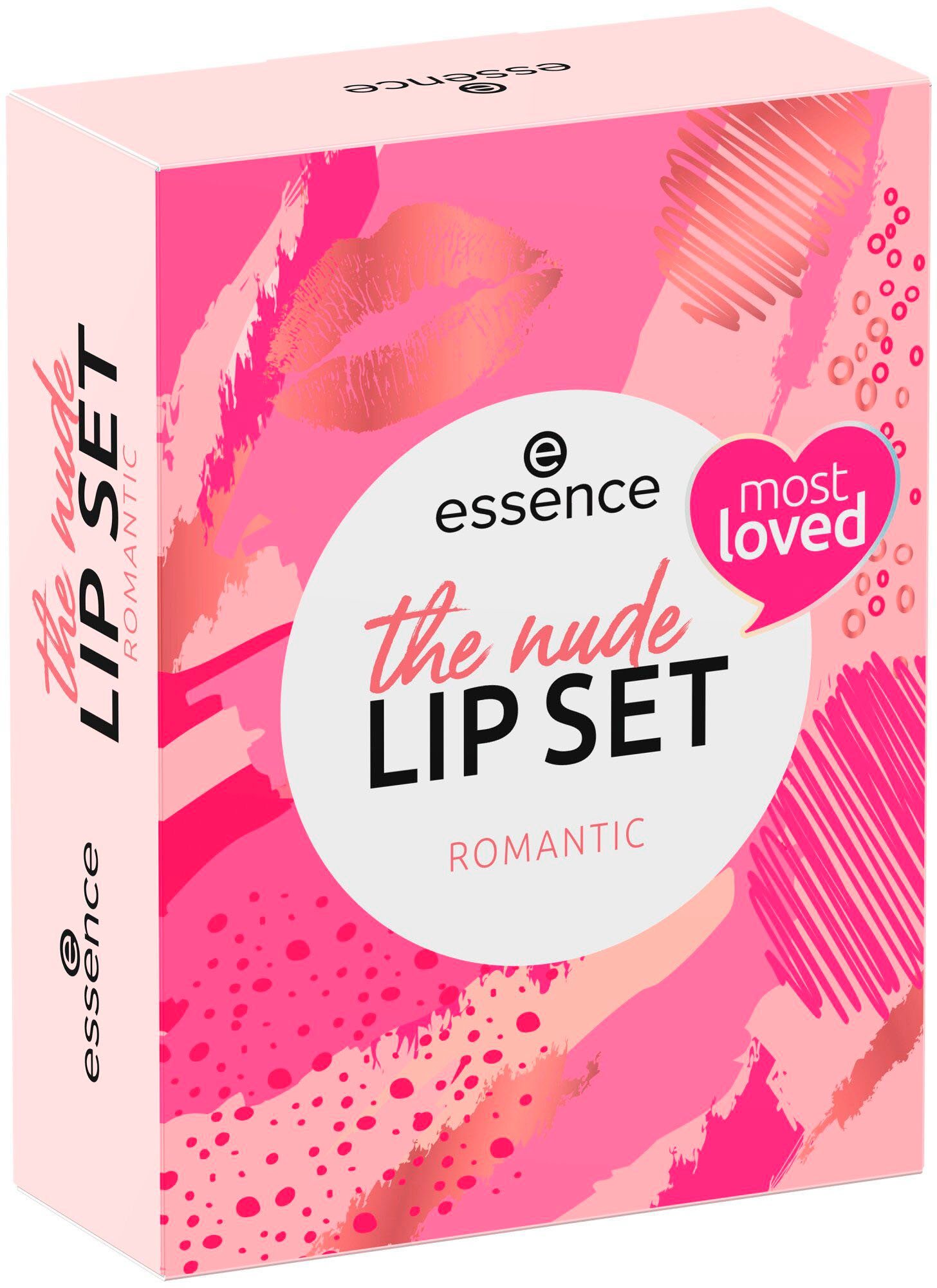 3-tlg. the Essence nude set Lippenpflege-Set romantic, lip