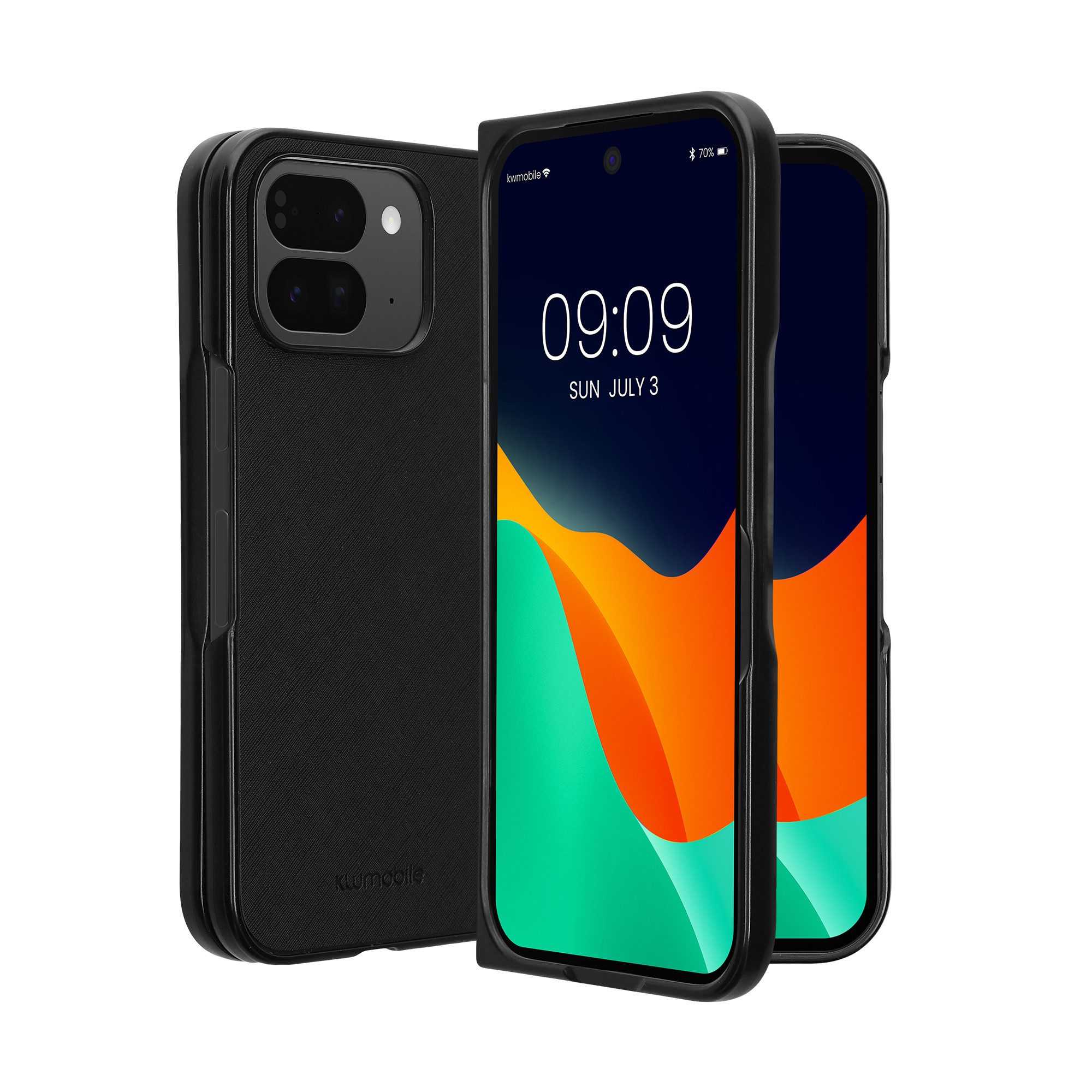 kwmobile Smartphone-Hülle Flip Hardcase für Google Pixel 10 Pro Fold, Hülle für Foldable Handy - Handyhülle