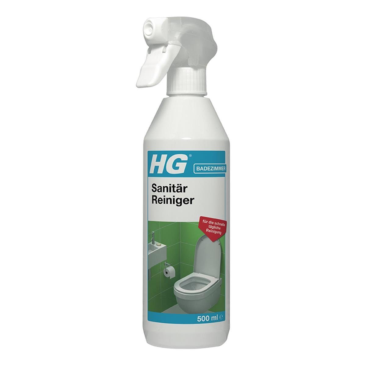 HG HG Sanitär Reiniger 0,5L (1er Pack) Badreiniger