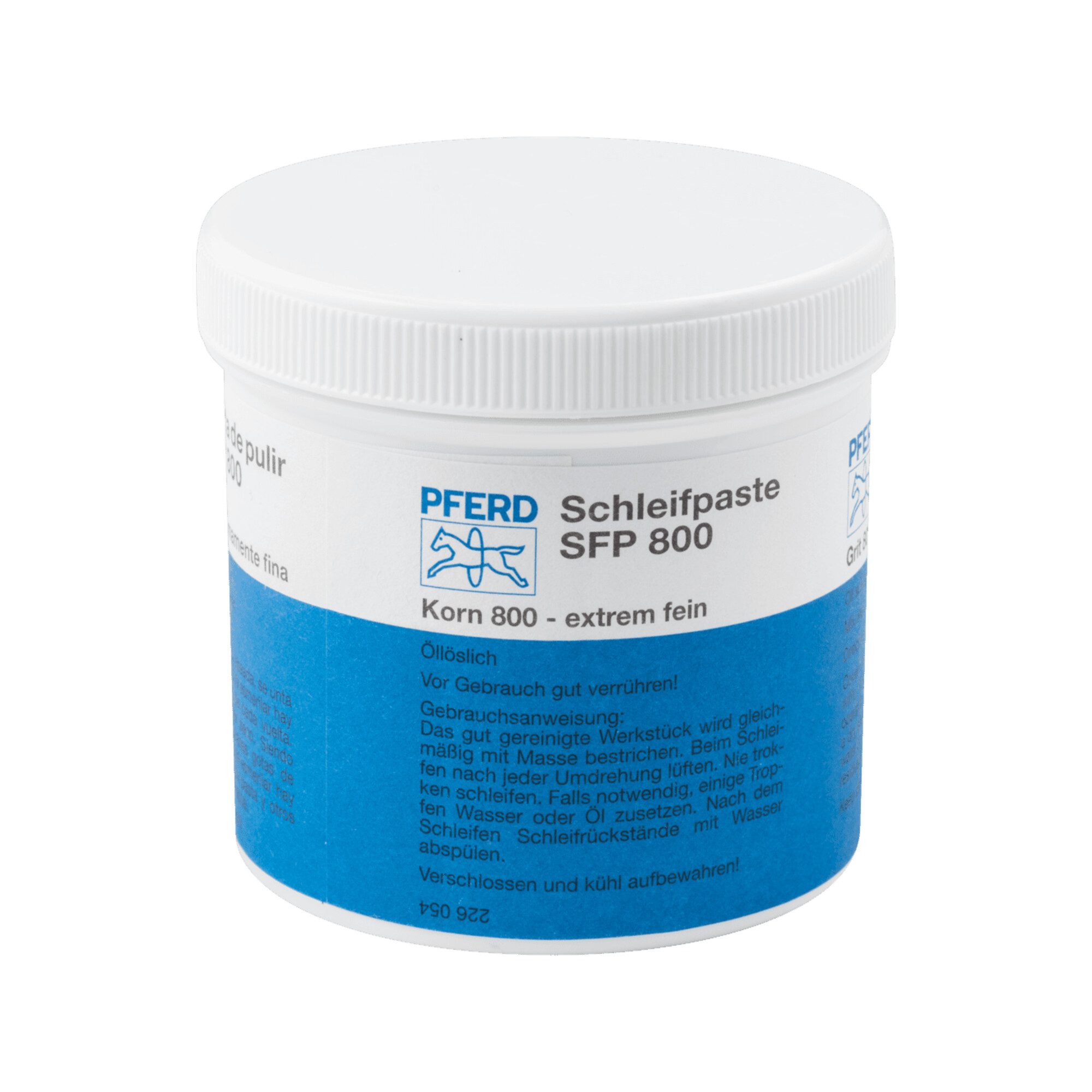 Pferd Polierpad PFERD TOOLS Schleifpaste SFP 250g Körnung SIC 800 250g zum Fein-und Ei