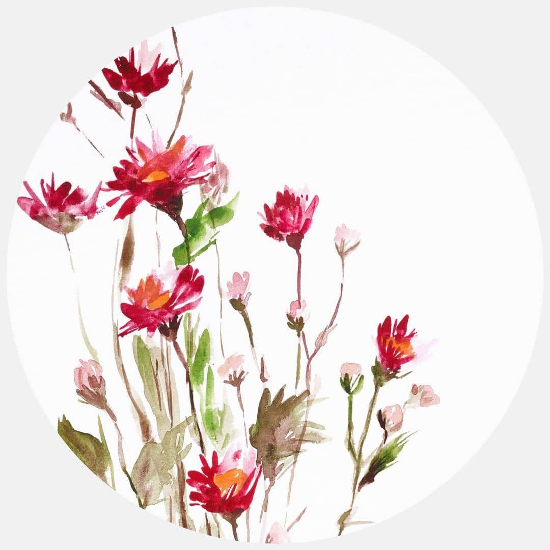 K&L Wall Art Fototapete Fototapete Florale günstig online kaufen