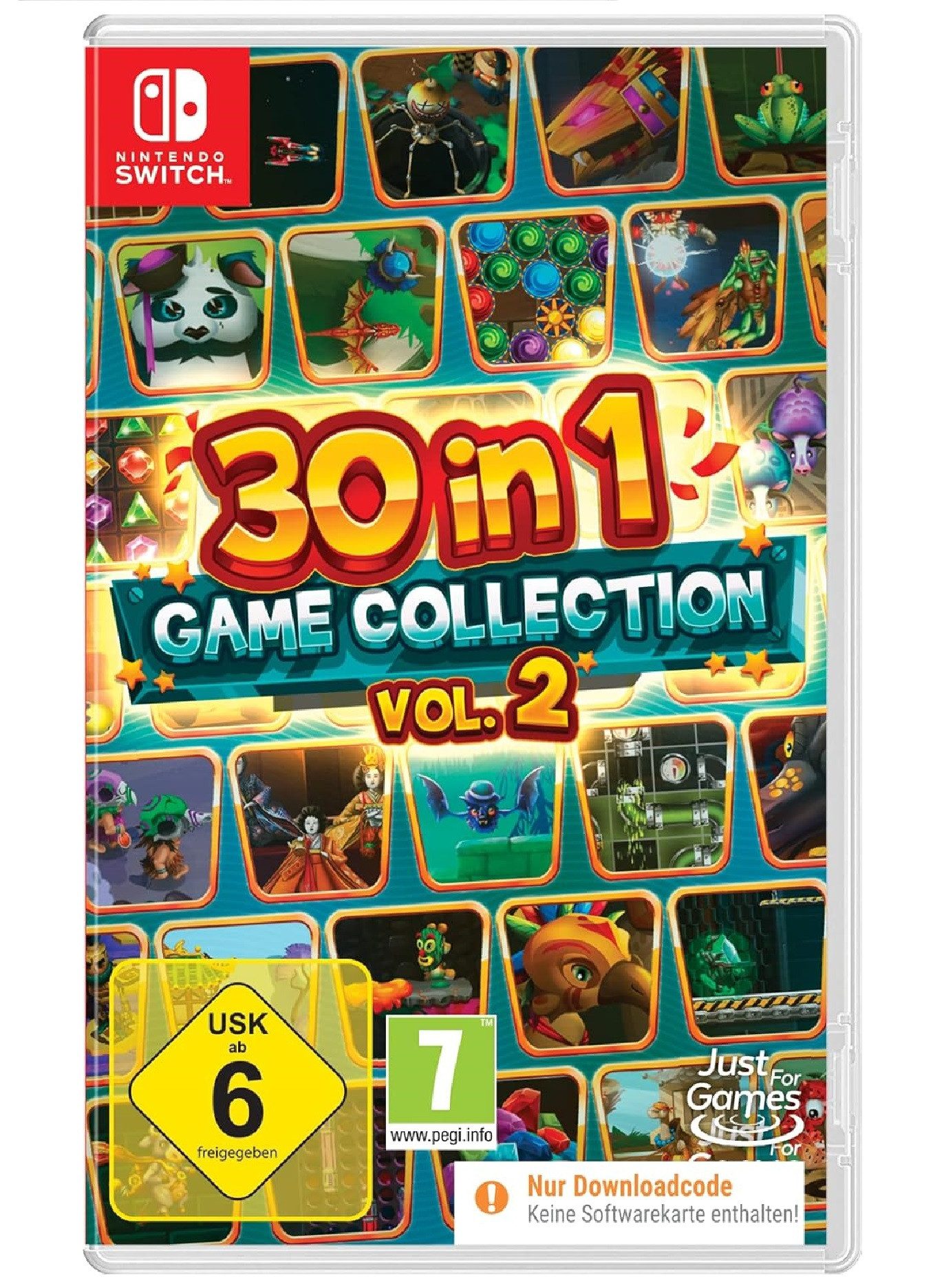 30-in-1 Game Vol. 2 Nintendo Switch Spiele Sammlung - Nur Downloadcode Nintendo Switch