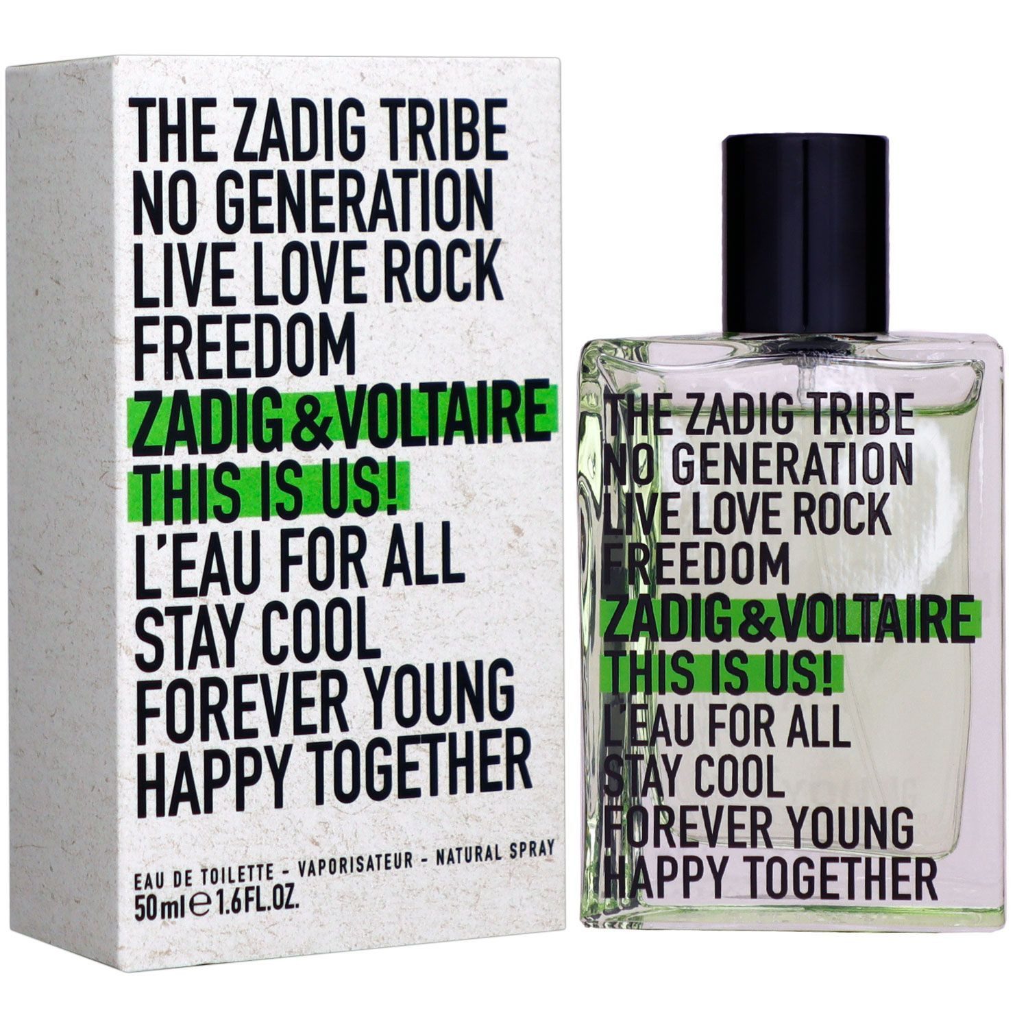 ZADIG & VOLTAIRE Eau de Toilette This is Us L Eau for All 50 ml