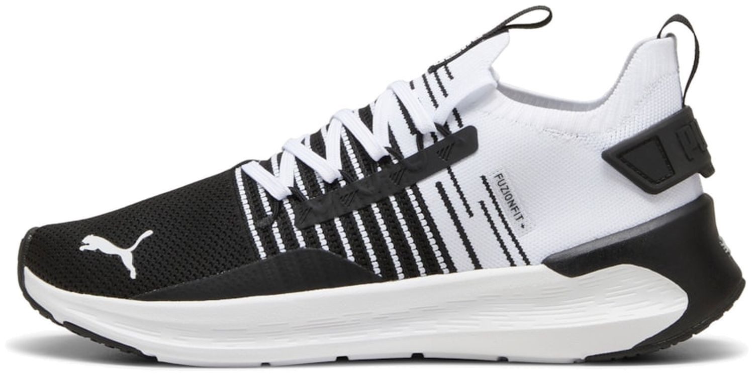 Puma Softride Symmetry Fuzion Black-Cool Dark Gray-White Sneaker