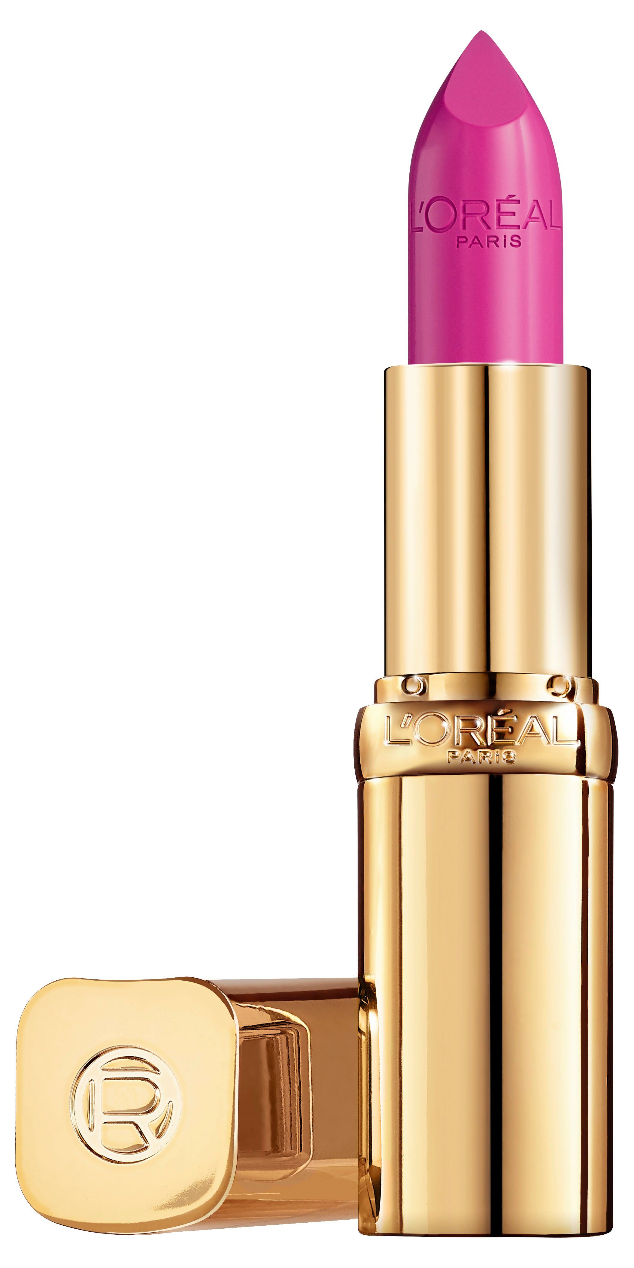 L'ORÉAL PARIS Lippenstift Color Riche Satin, mit natürlichen Inhaltstoffen