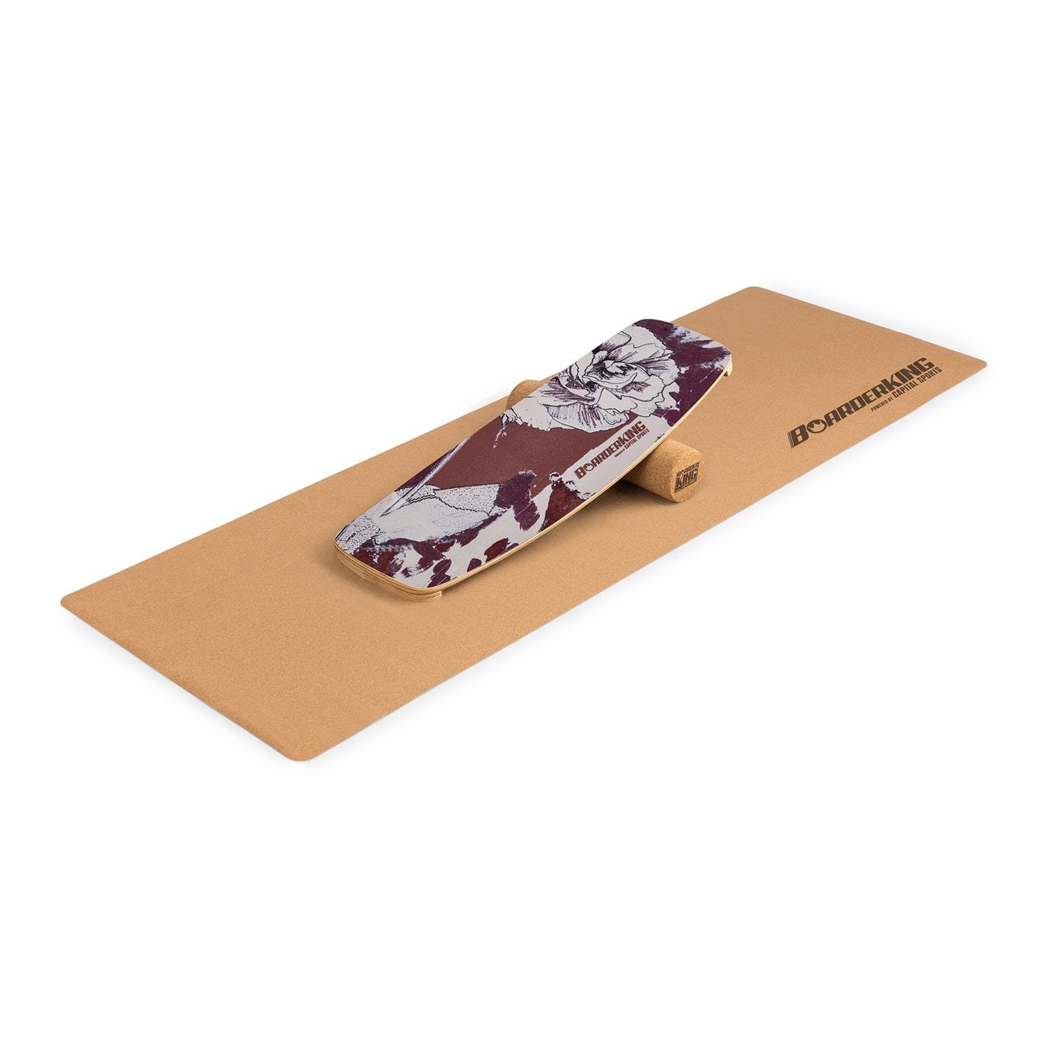 BoarderKING Ball Curved Indoorboard Floral Half