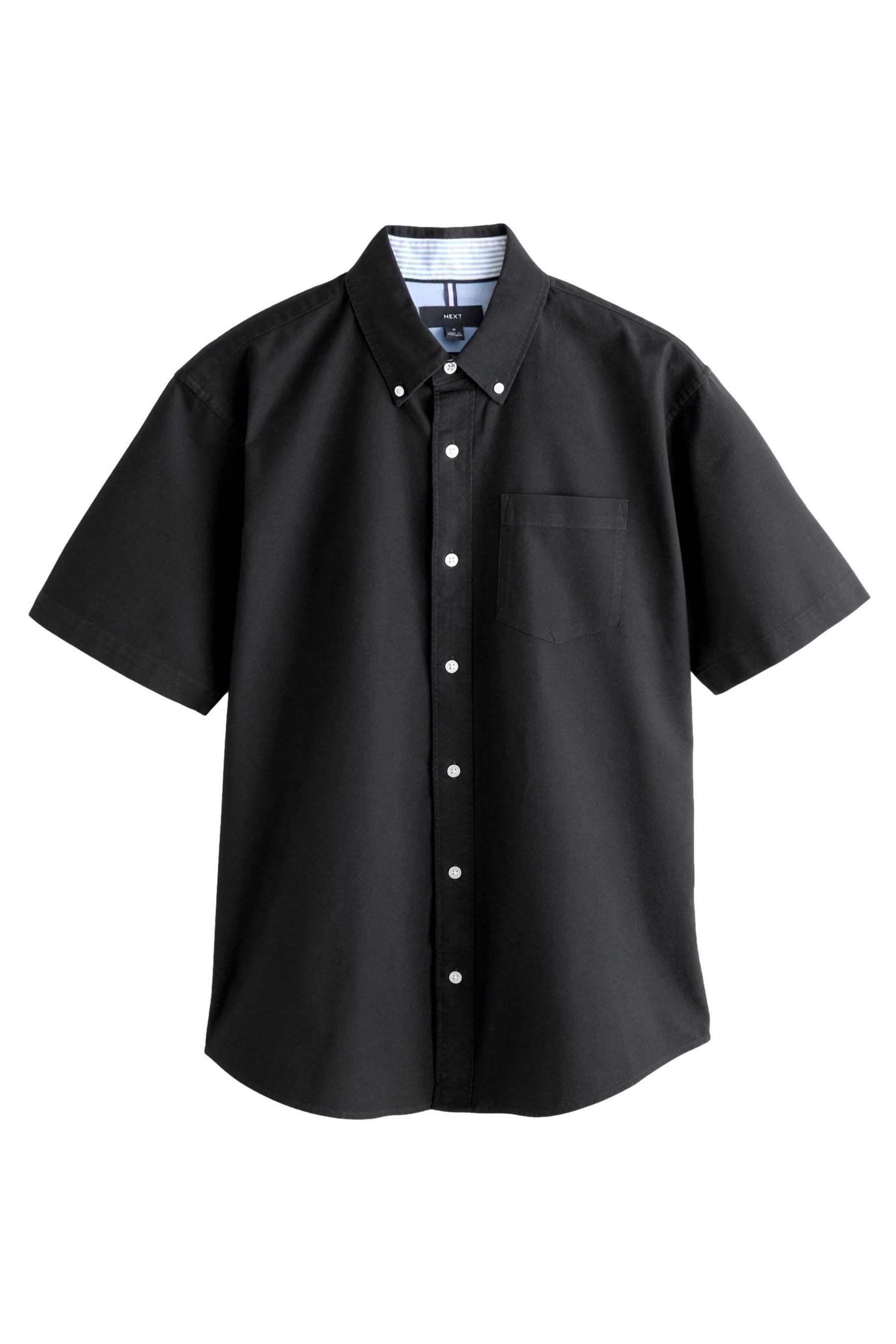Next Kurzarmhemd Kurzärmeliges Oxford-Hemd (1-tlg) günstig online kaufen
