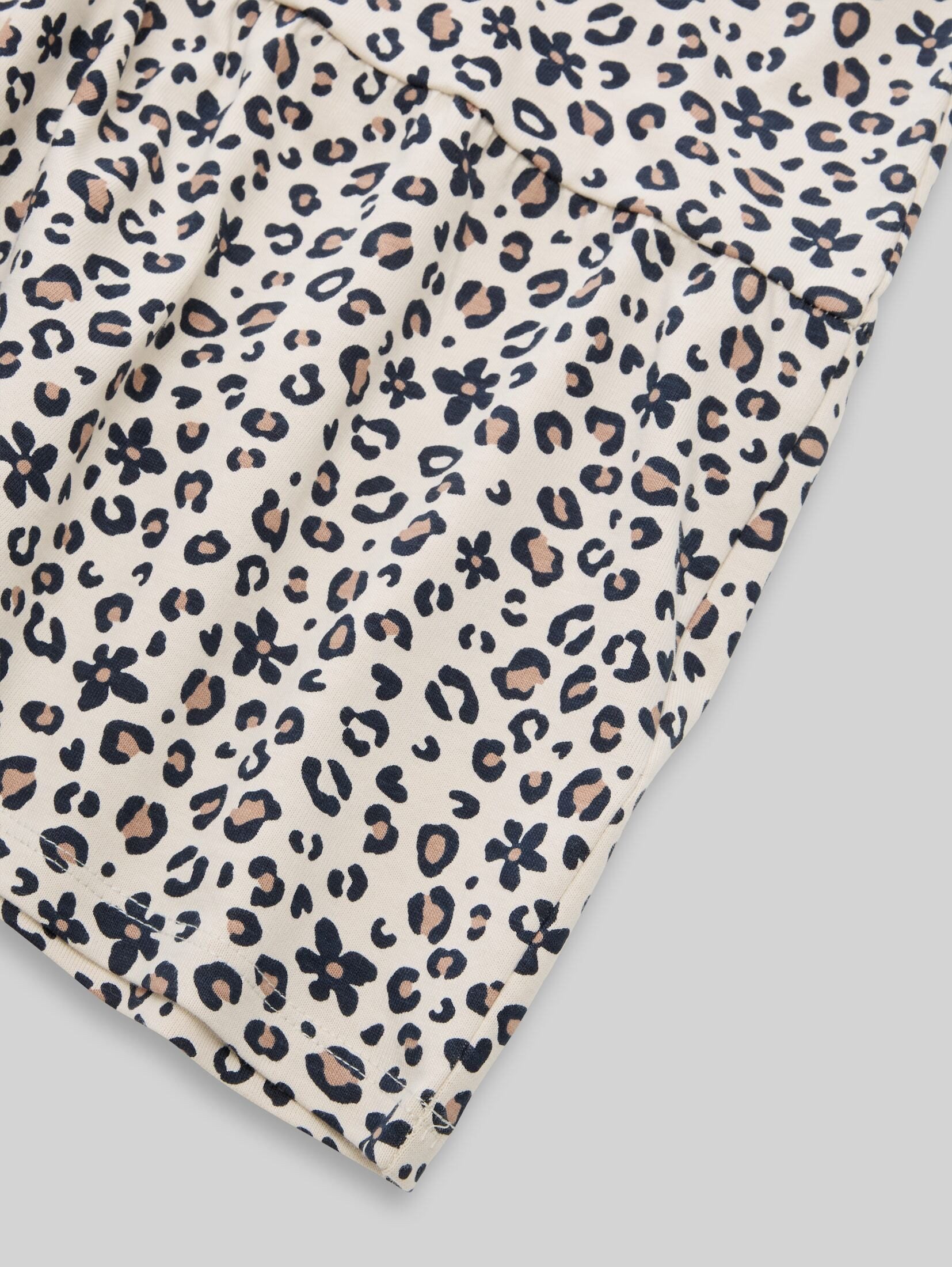 TOM TAILOR Sommerkleid Kleider & Jumpsuits Mini-Kleid mit Leo-Muster