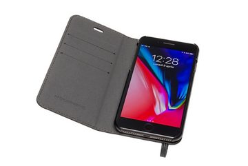 MOLESKINE Smartphonetasche, Klassische Tasche für Iphone 6Plus/6SPlus/7Plus/8Plus - mit Standfunktion - Schwarz