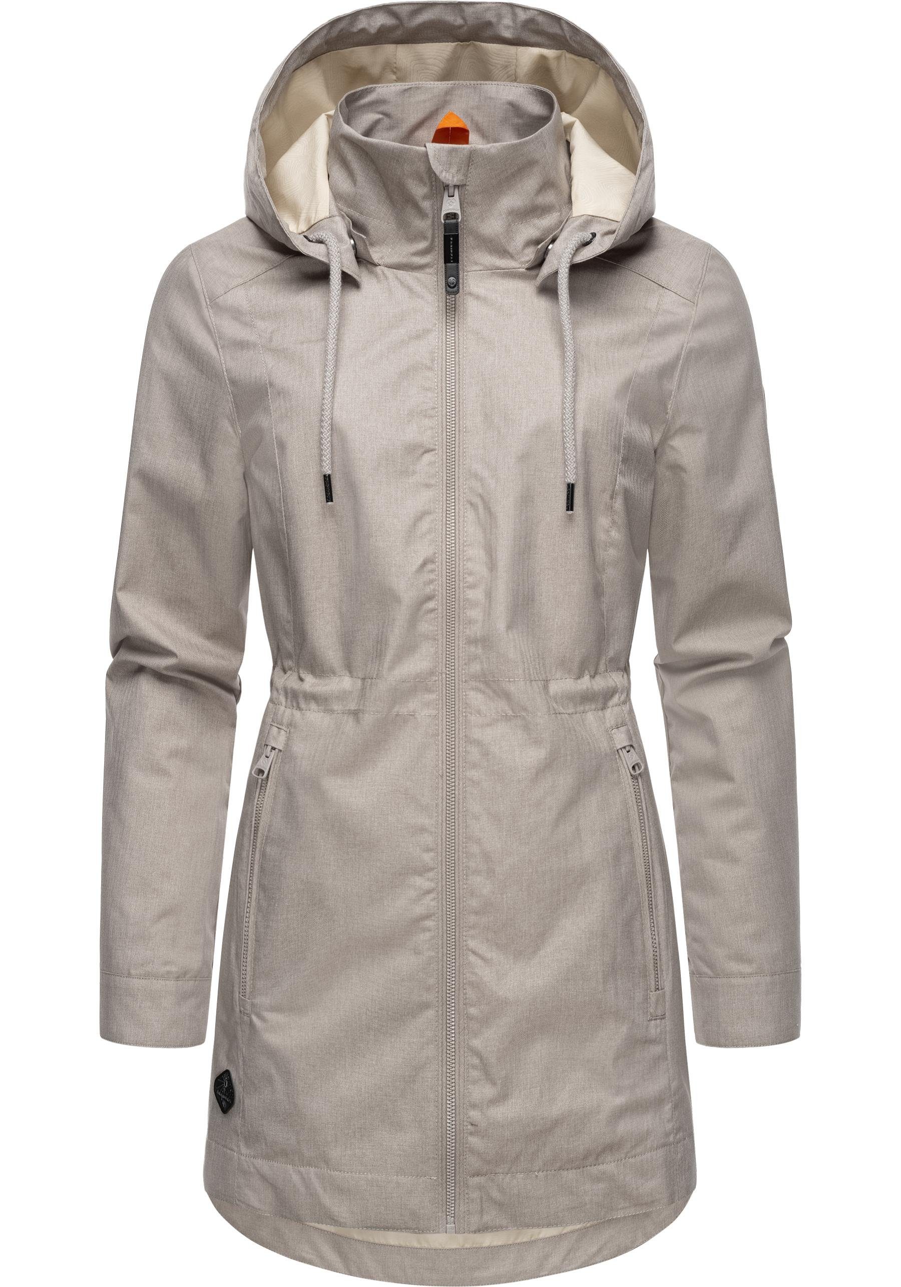 Ragwear Kurzmantel Dakkota II Wasserdichter Outdoormantel günstig online kaufen