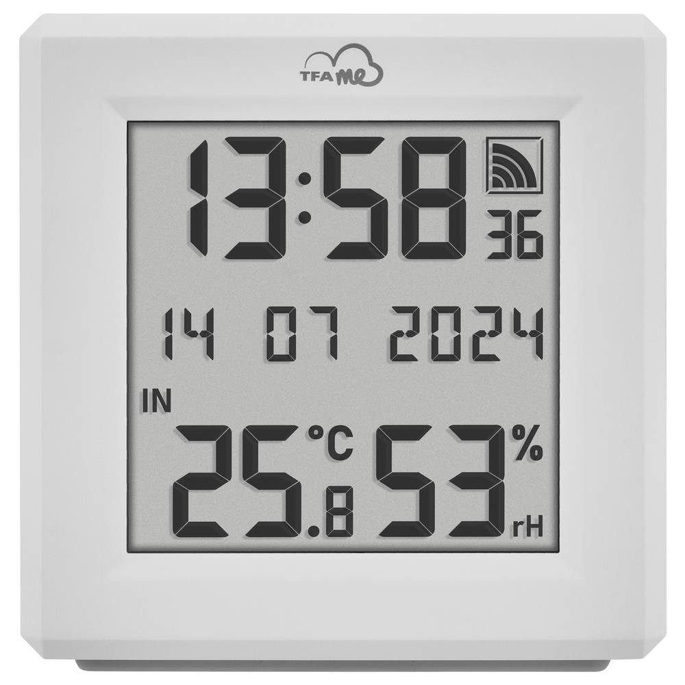 TFA Dostmann Raumthermometer TFA.me Starter Set Gateway mit 3 Temperatursender 35.8104.02