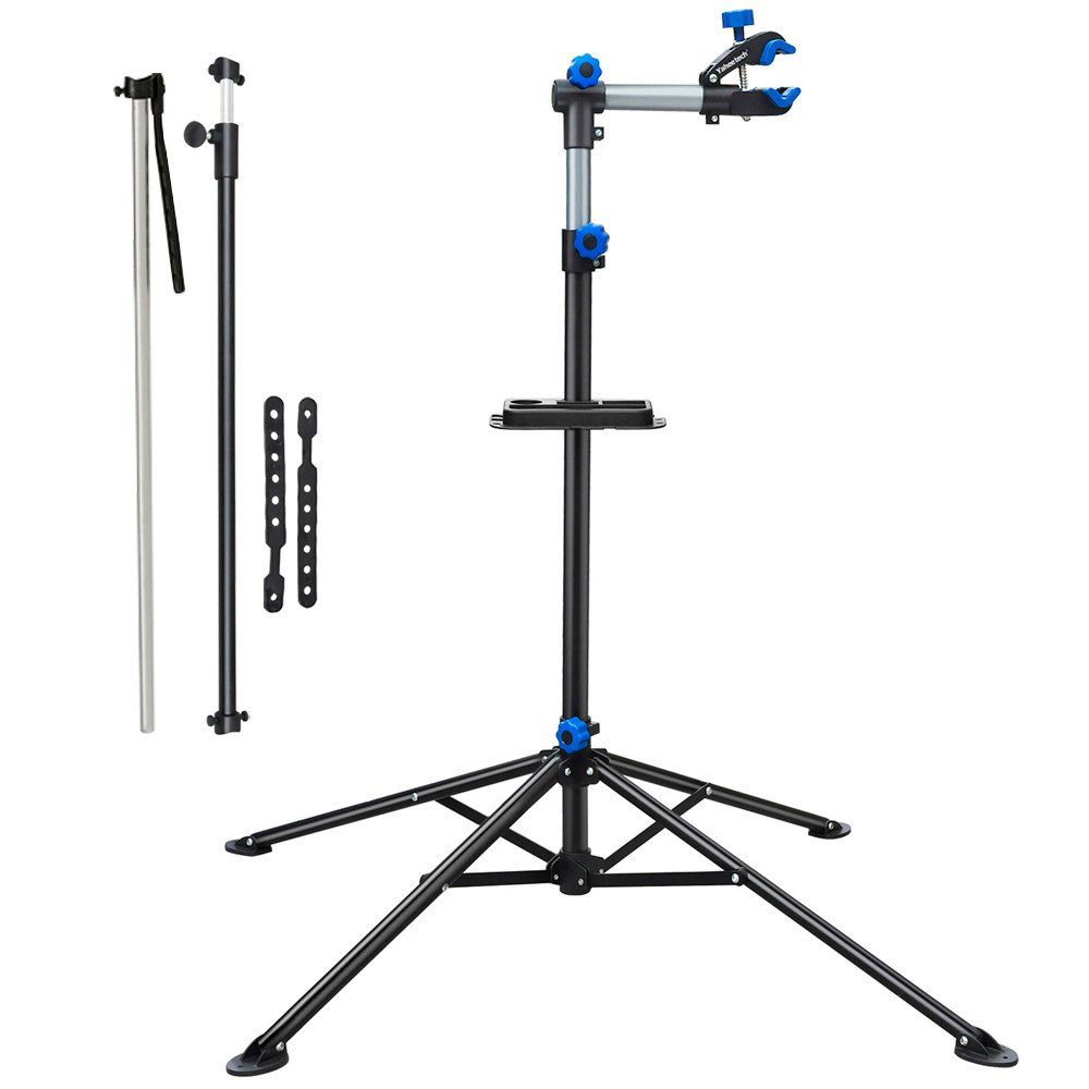 Yaheetech Fahrrad-Montageständer, mit magnetischer Werkzeugschale