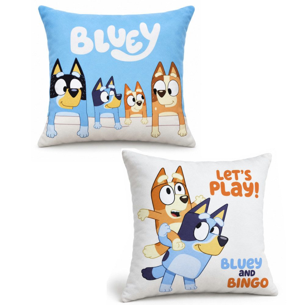 Bluey Dekokissen Bluey - Bingo Kinder Kissen Dekokissen Cushion 40x40x7 cm
