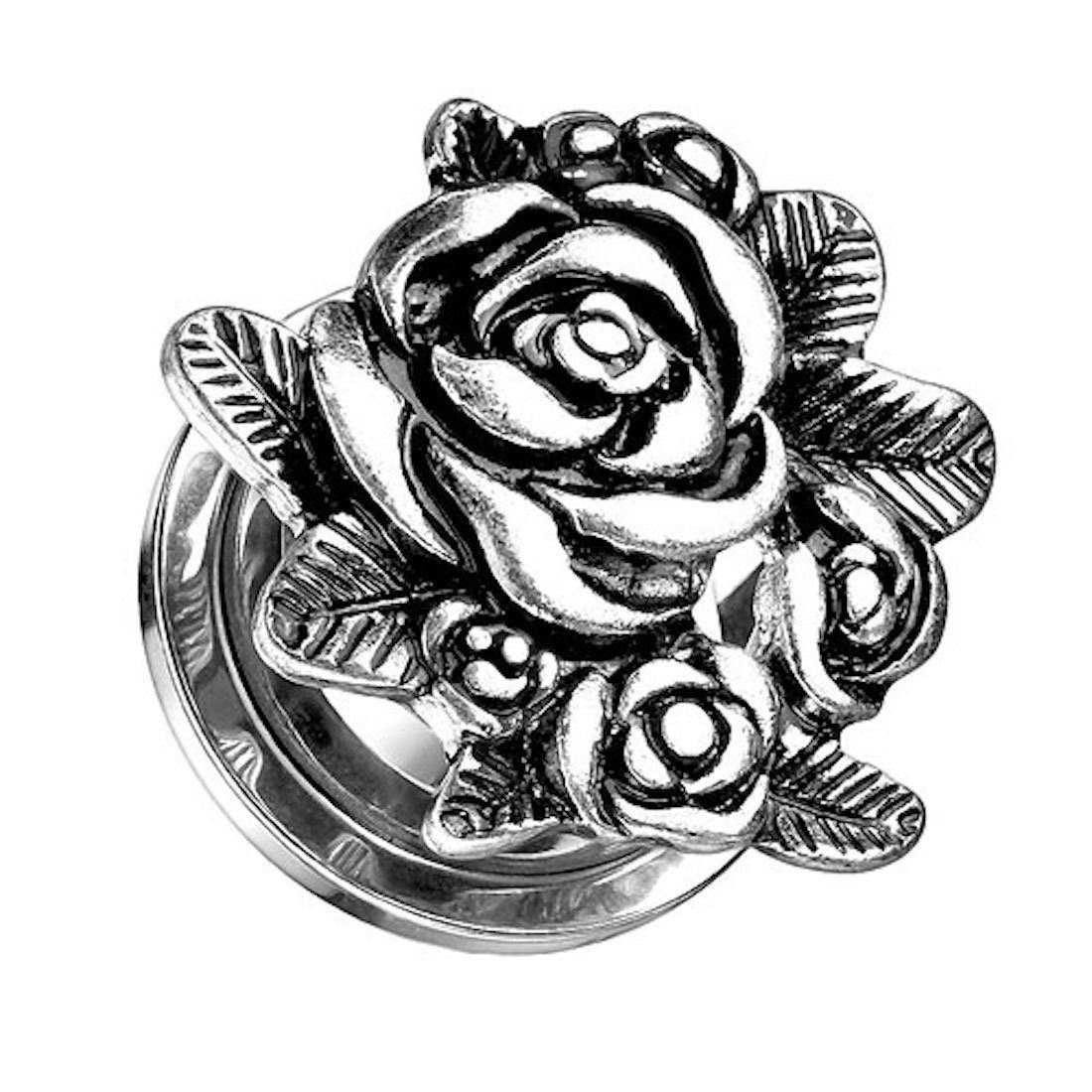 Taffstyle Plug Flesh Tunnel Schraub Ohr günstig online kaufen