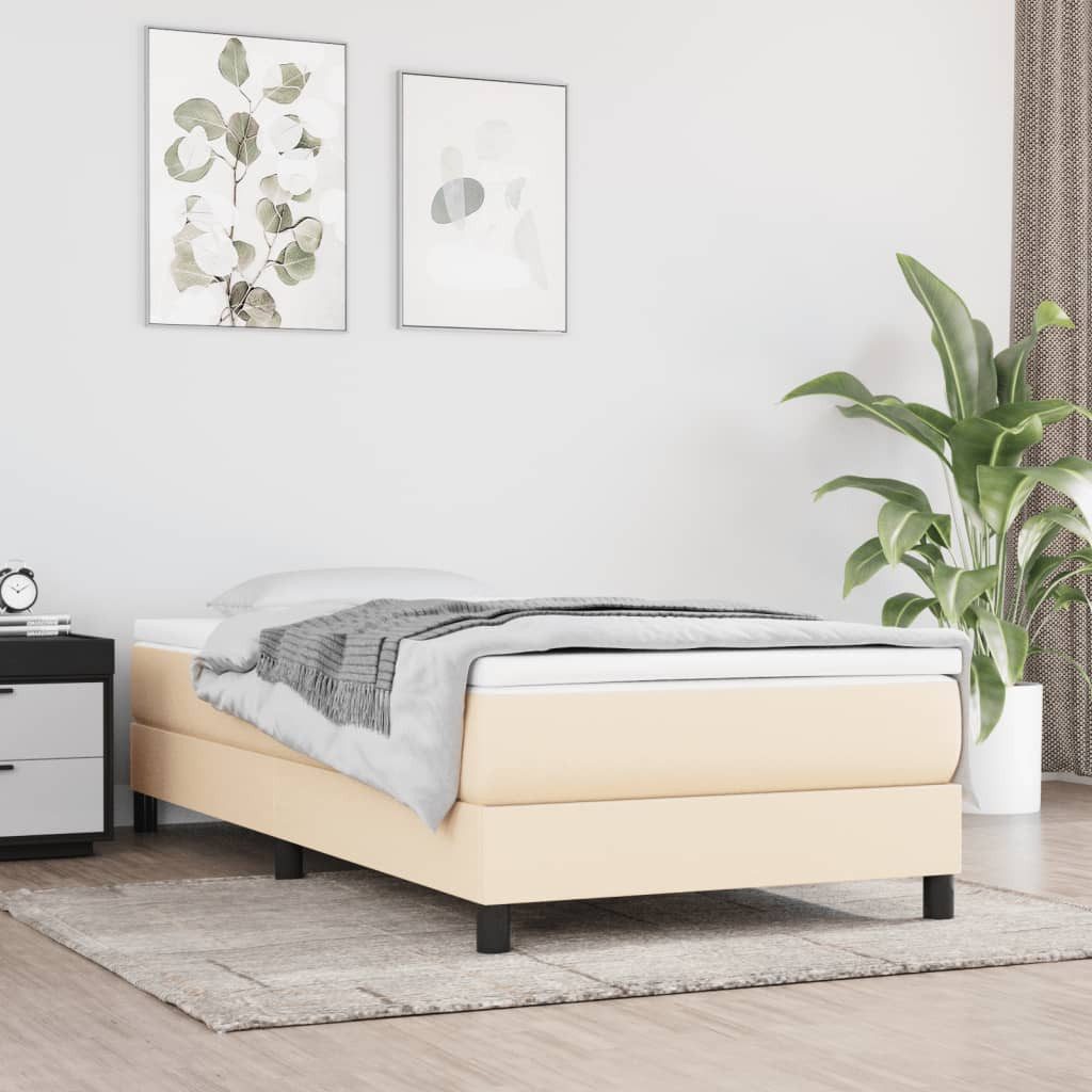 furnicato Bett Bettgestell ohne Matratze Creme günstig online kaufen