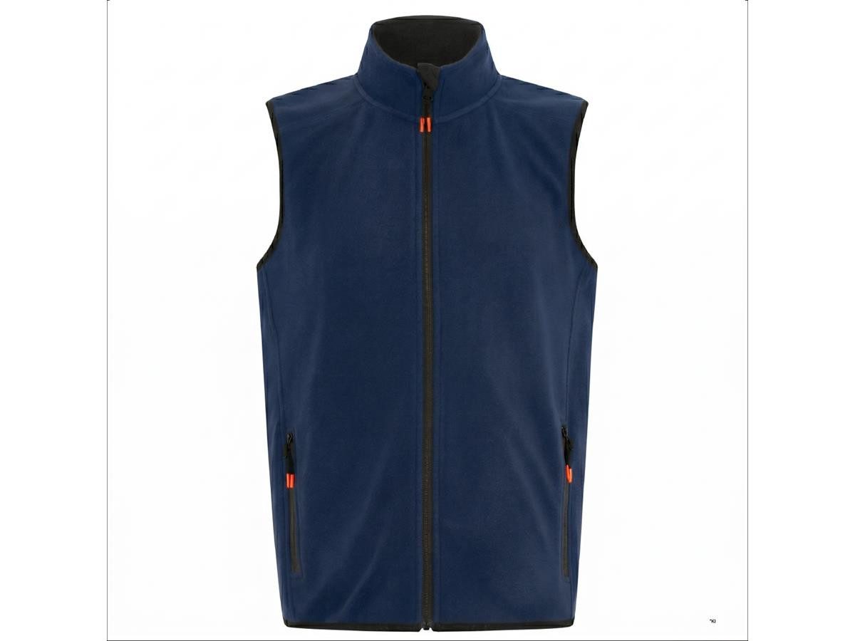 GARDENA Fleeceweste Herren Weste aus Soft Fleece dezentes Ton-in-Ton Gardena Logo auf der Rückseite, 100 % Polyester