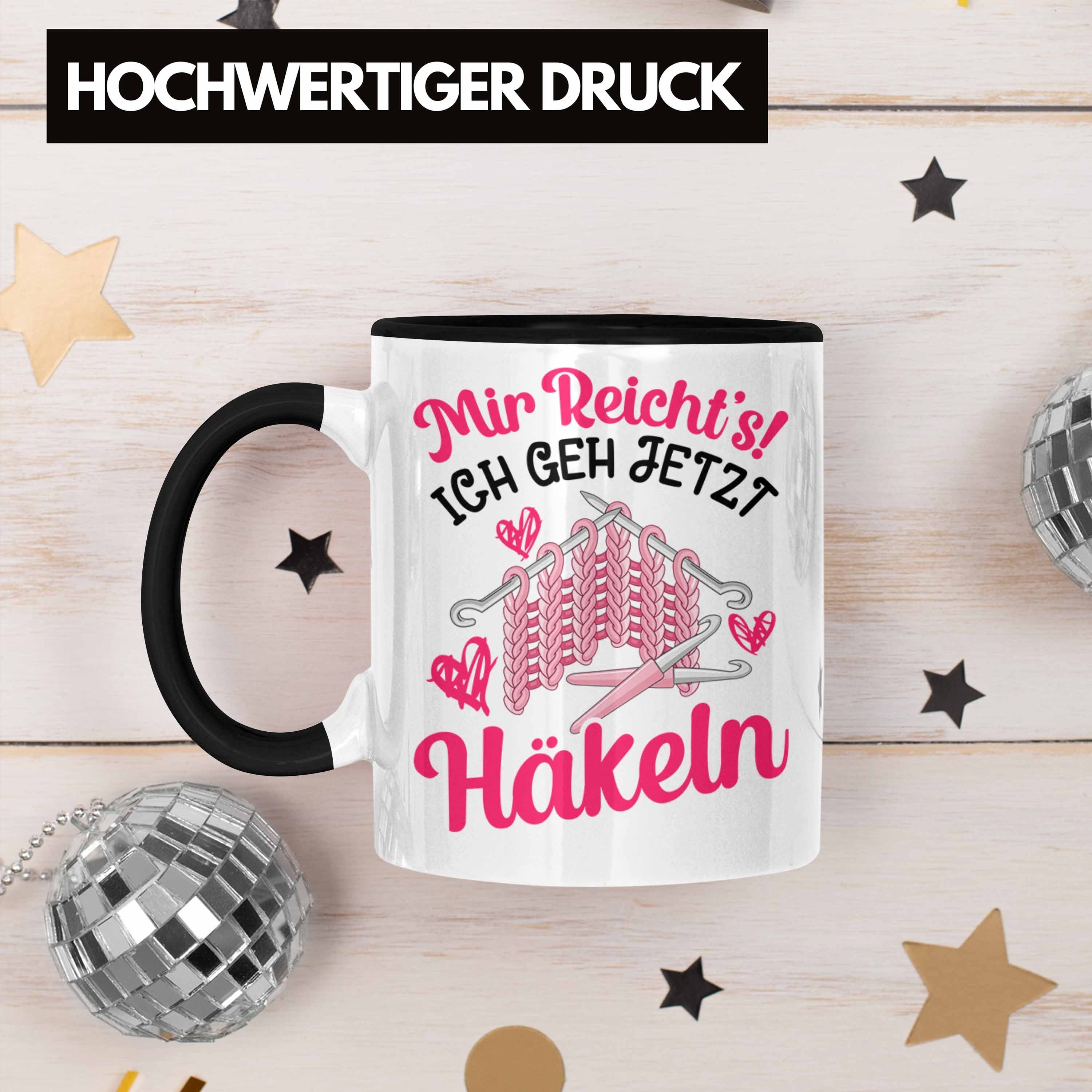 Trendation Tasse Trendation - Häkeln Zubehör Tasse Geschenk Stricken Geschenke Häkel Om