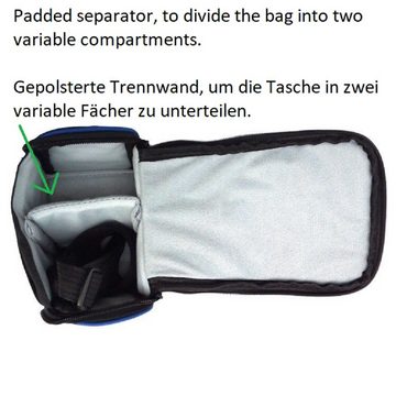 K-S-Trade Kameratasche für Canon EOS M200, Kameratasche Schultertasche Tragetasche Schutzhülle Fototasche bag