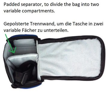 K-S-Trade Kameratasche für Olympus OM System Tough TG-7, Kameratasche Schultertasche Tragetasche Schutzhülle Fototasche bag
